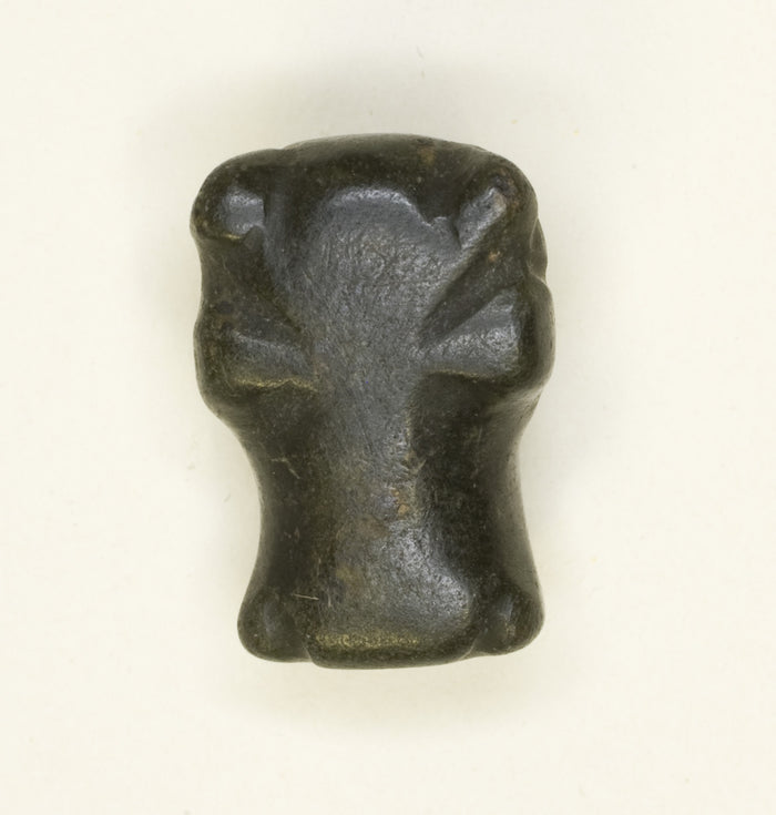 Amulet of a Hippopotamus Head: Egyptian,16x12