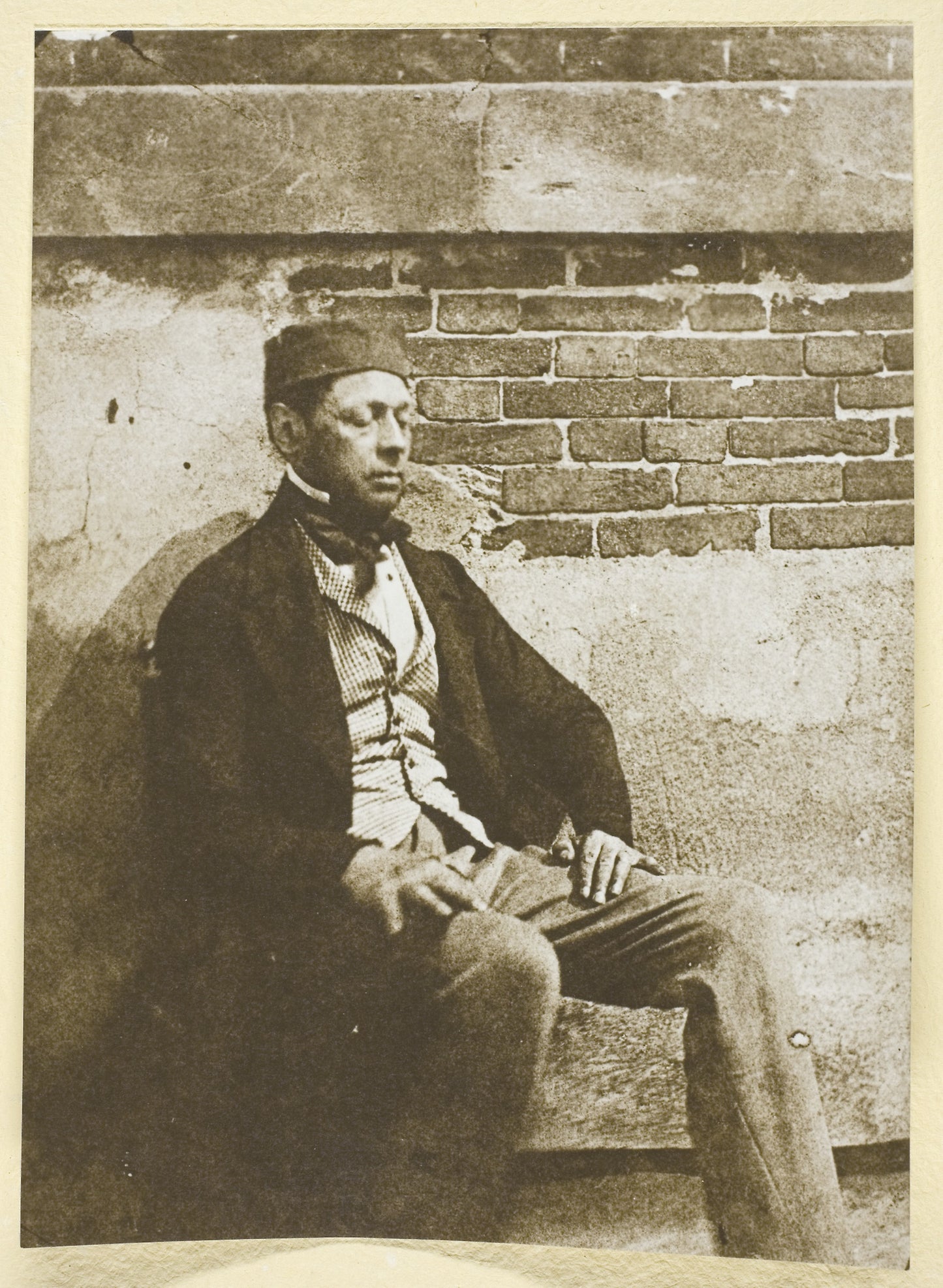 Bayard, les yeux Fermès -  Hippolyte Bayard,  Poster Print Wall Art