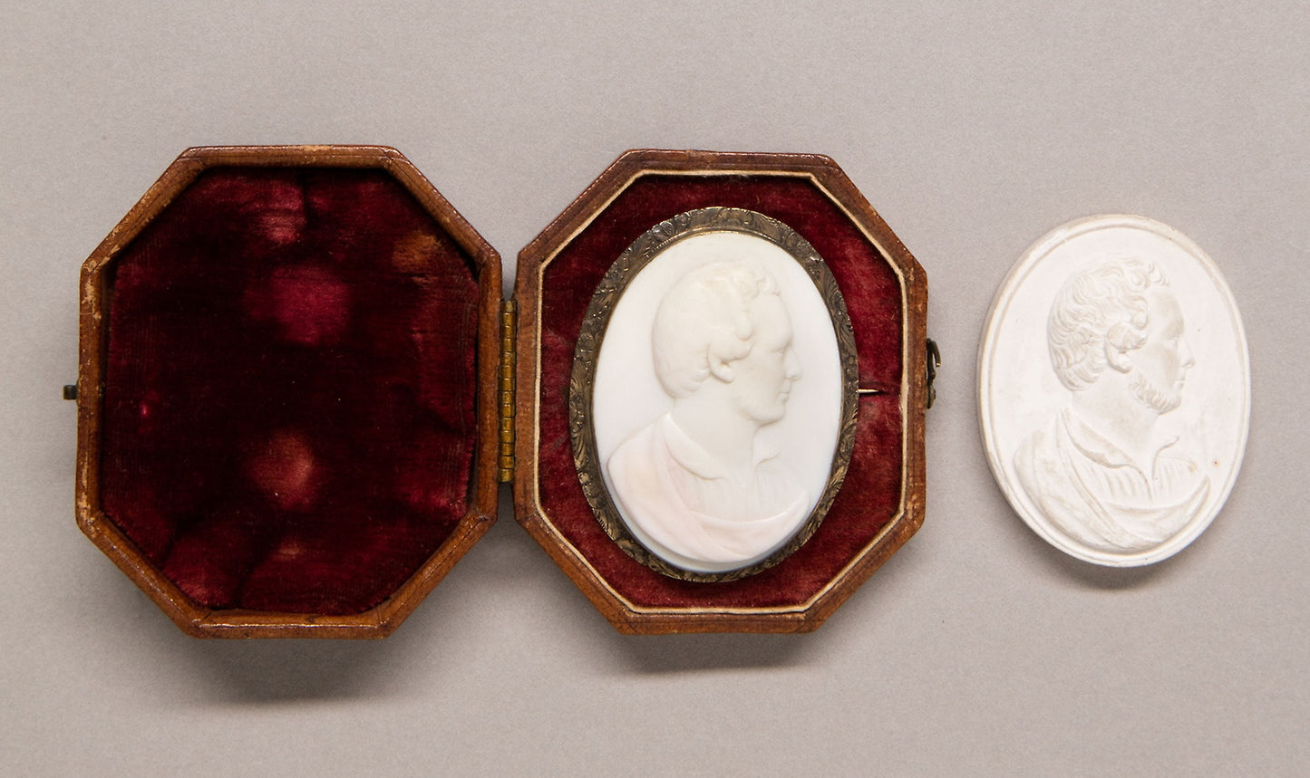 Cameo of John J. Francis -  Erastus Dow Palmer,  Poster Print Wall Art