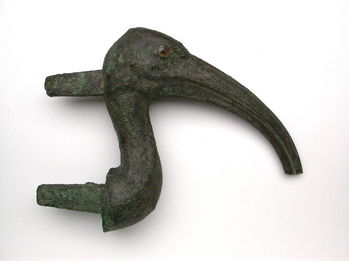 Statuette of an Ibis Head -  Egyptian,  Poster Print Wall Art