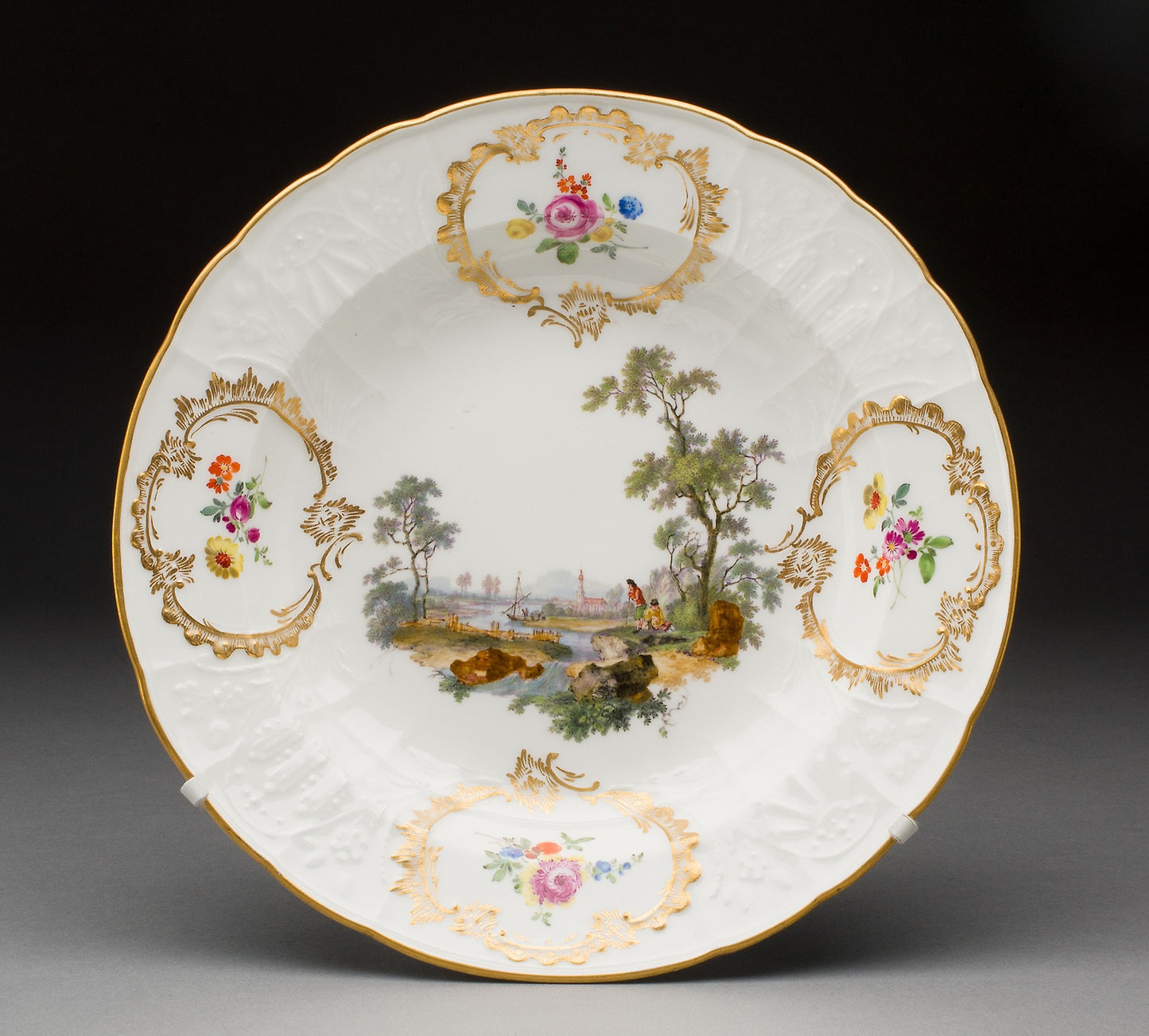 Soup Plate -  Meissen Porcelain Manufactory,  Poster Print Wall Art