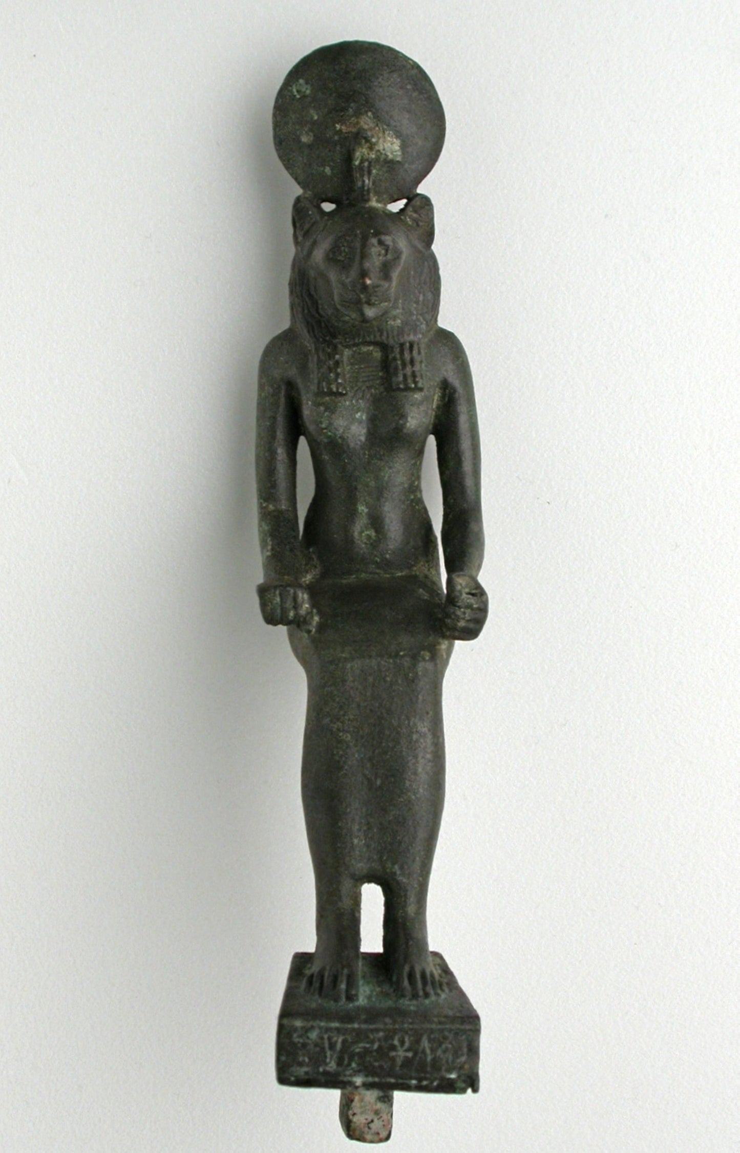 Statuette of Wadjet or Sekhmet -  Egyptian,  Poster Print Wall Art