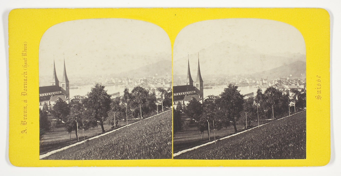 Lucerne: A. Braun, Poster Print Wall Art