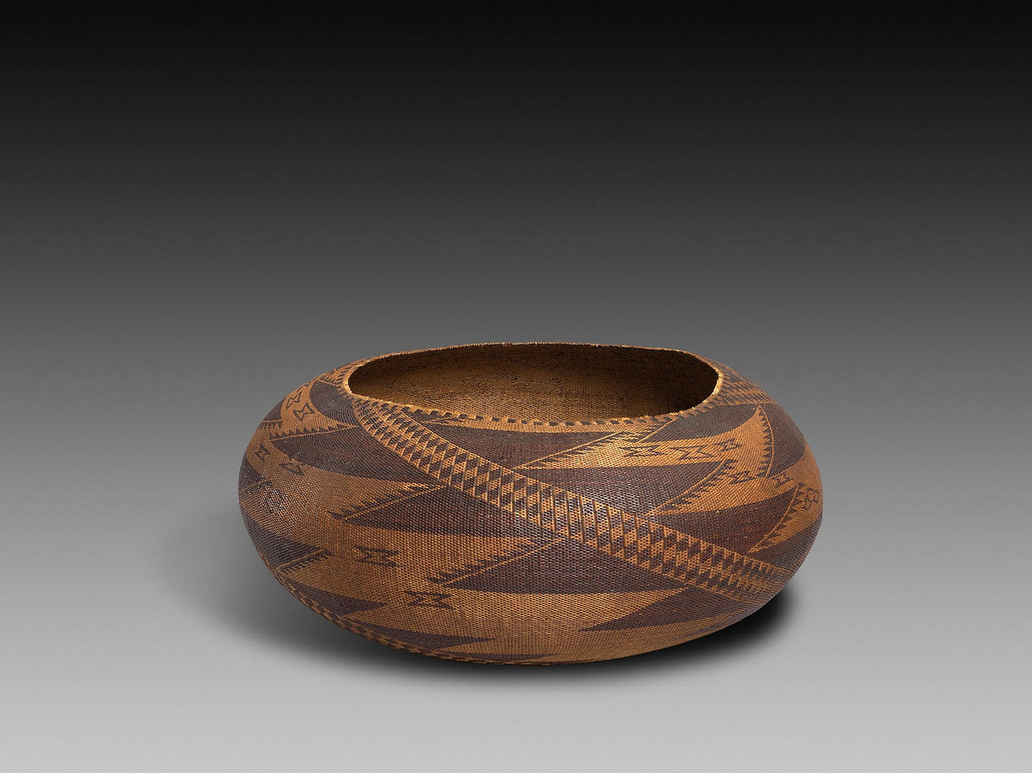 Twined Basketry Bowl -  Sally Burris (1840-1912),  Poster Print Wall Art