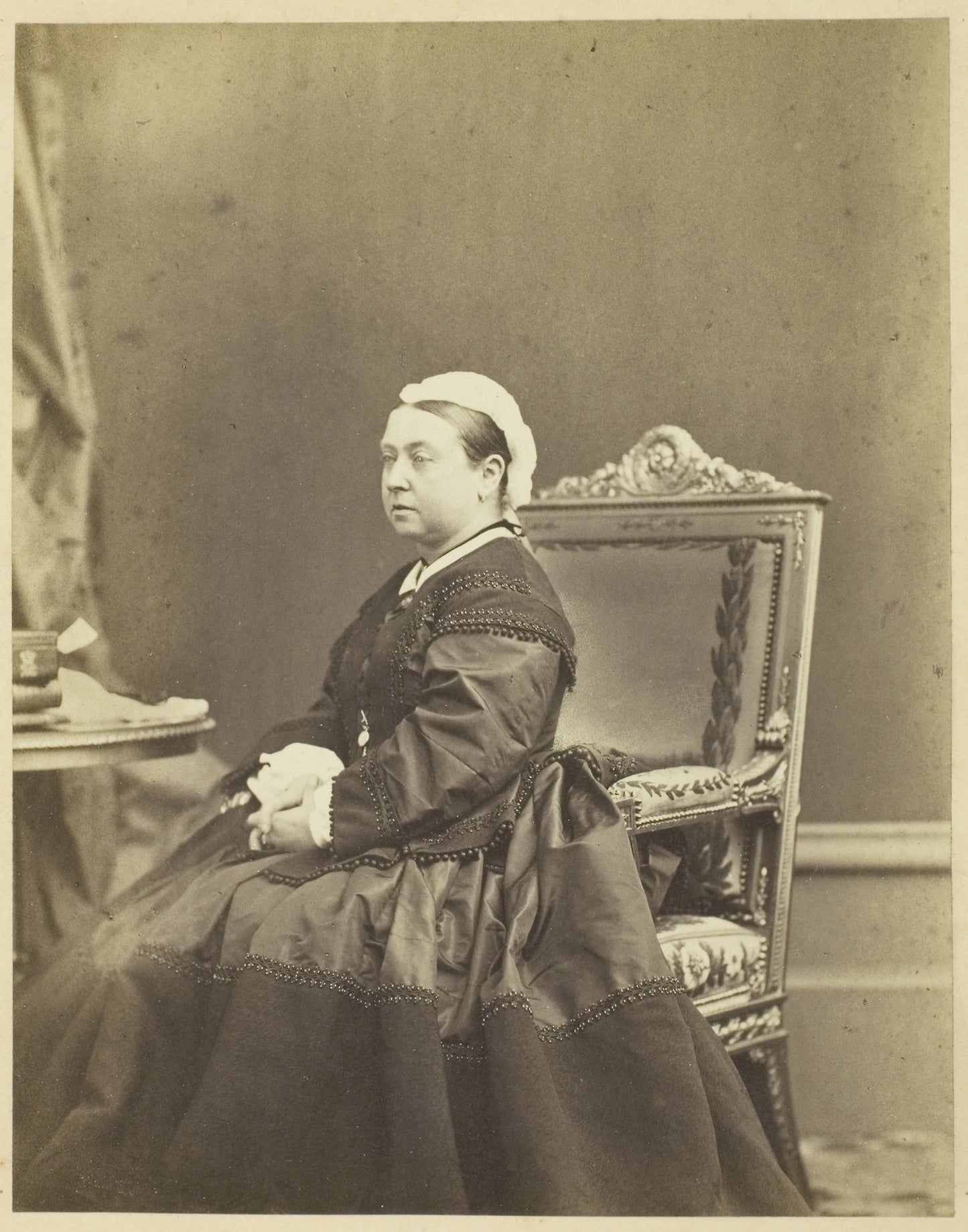 Her Majesty, Queen Victoria -  André-Adolphe-Eugène Disdéri,  Poster Print Wall Art