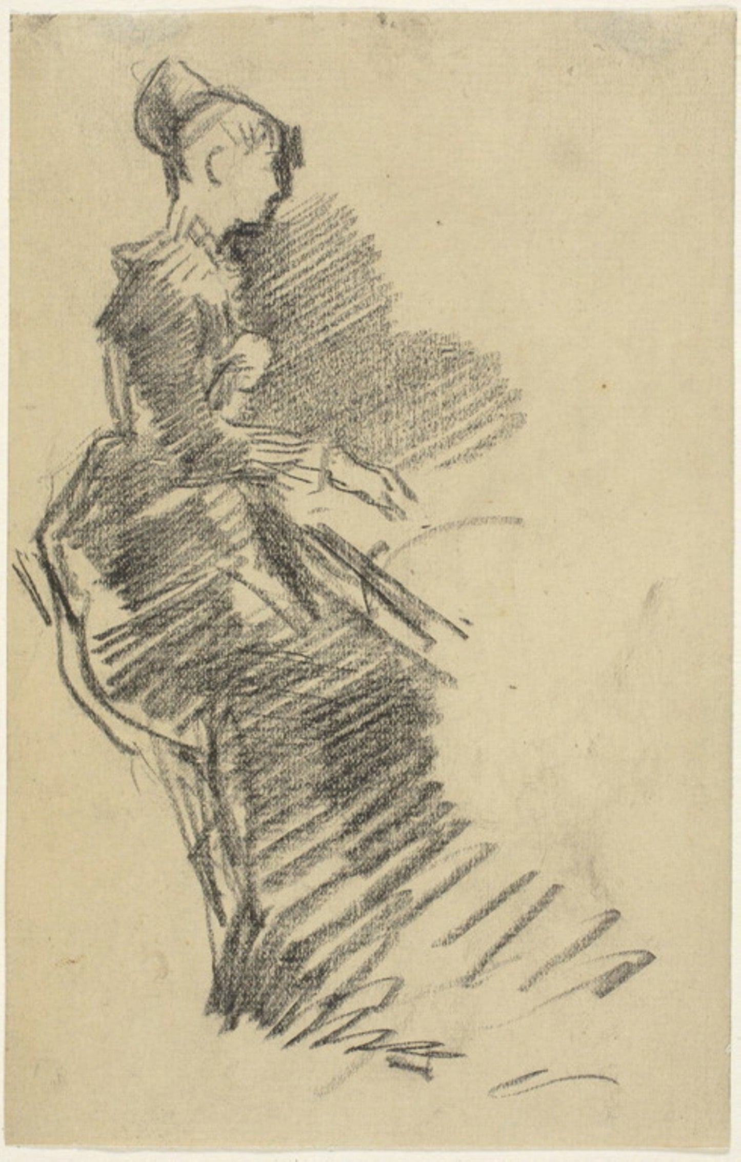 At the Piano -  James McNeill Whistler,  Poster Print Wall Art