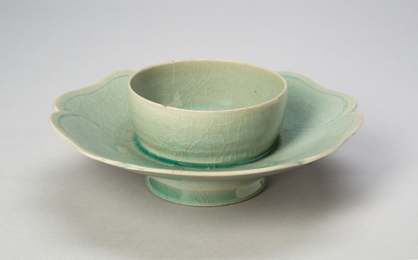 Cup Stand with Lobed Rim -  Korea,  Poster Print Wall Art