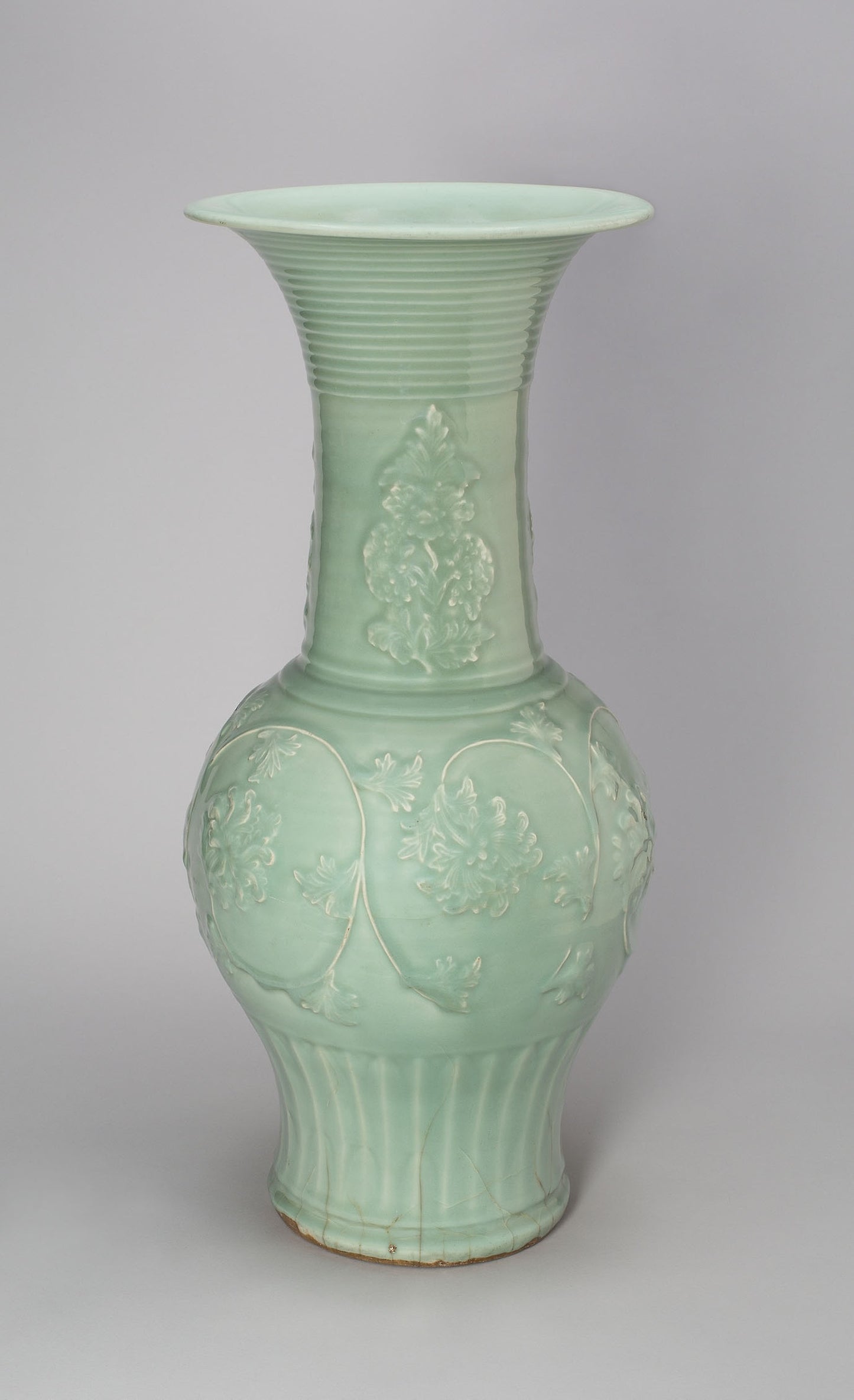 Large Baluster-Shaped Vase -  China,  Poster Print Wall Art