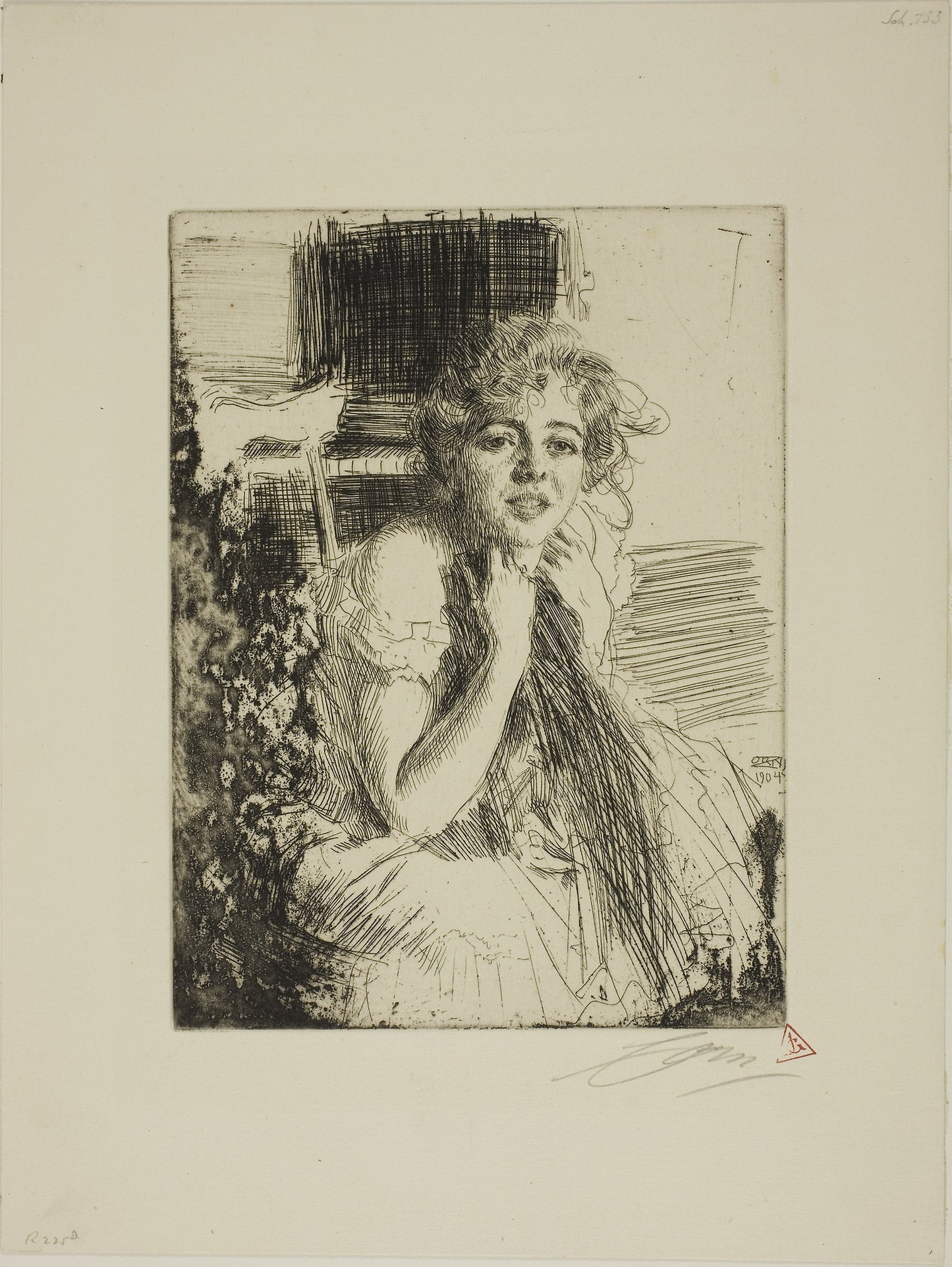 Emma Rasmussen -  Anders Zorn,  Poster Print Wall Art
