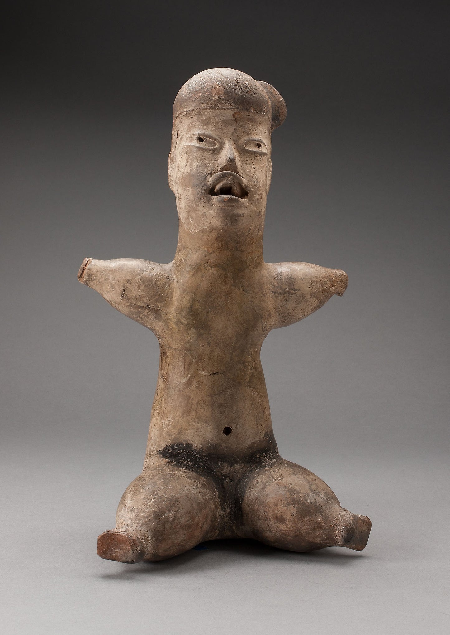 Seated Figurine -  Tlatilco, Preclassic period,  Poster Print Wall Art