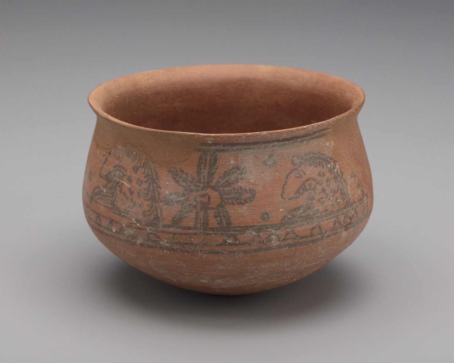 Painted Bowl with Faunal and Floral Design -  Pakistan,  Poster Print Wall Art