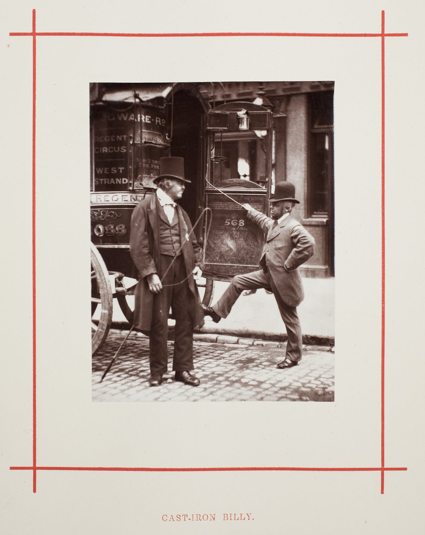 Cast-Iron Billy -  John Thomson,  Poster Print Wall Art