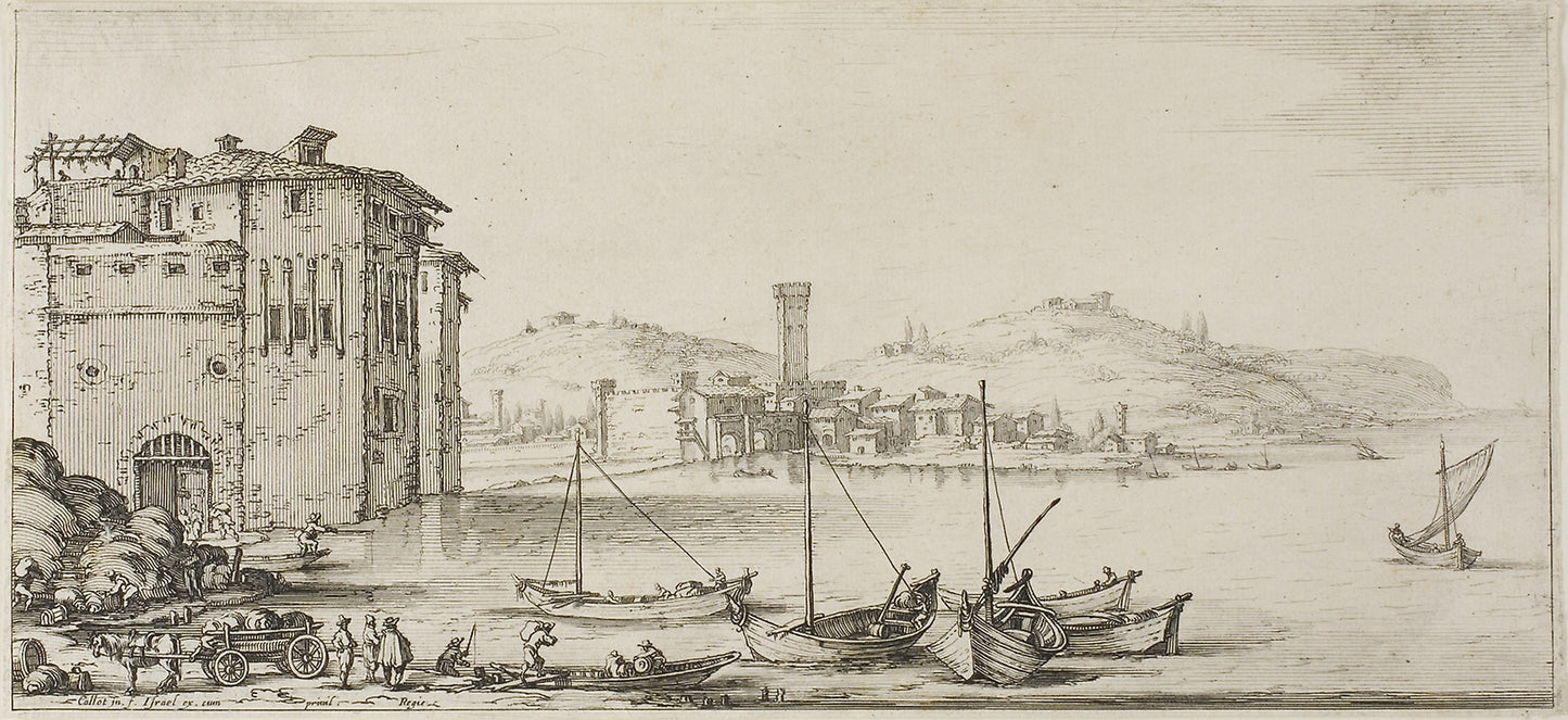 The Zany One or Scapin, from Three Italian Comedians -  Jacques Callot,  Poster Print Wall Art