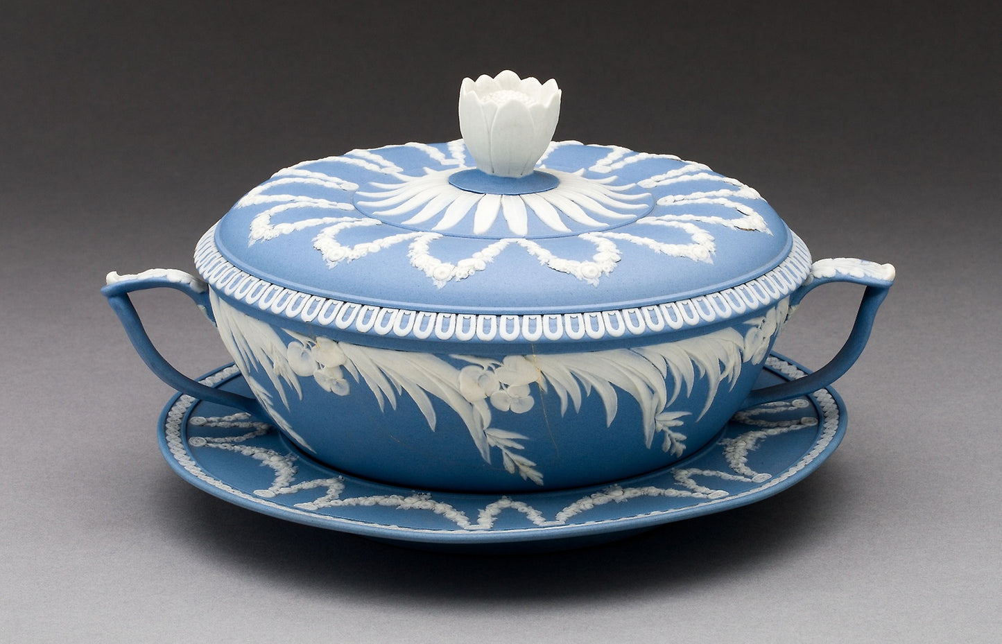 Covered Dish and Plate -  Wedgwood Manufactory,  Poster Print Wall Art