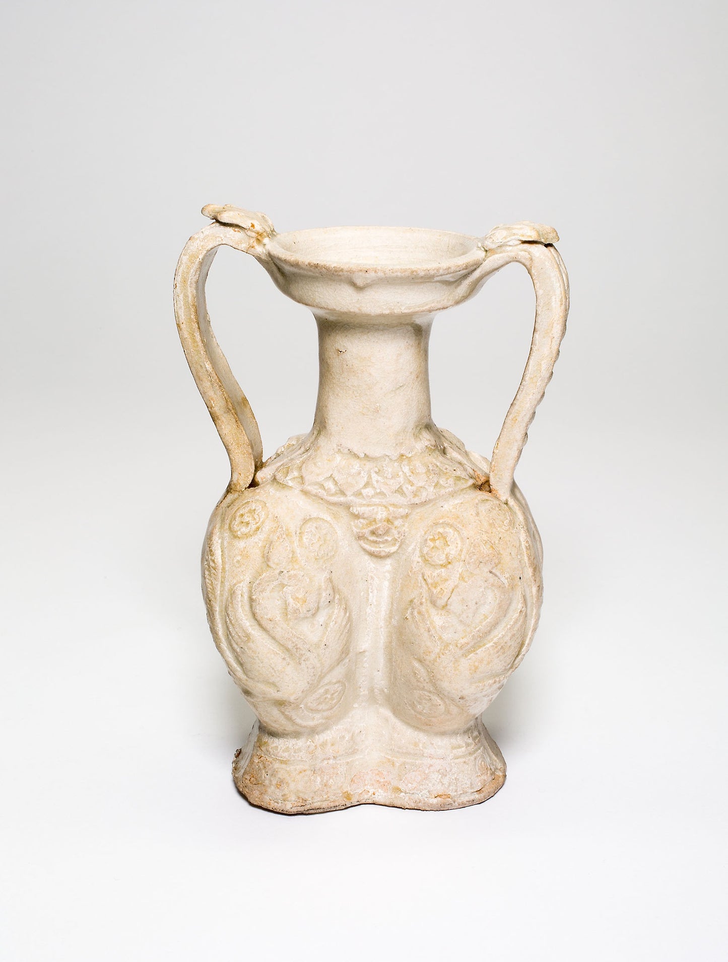Double-Bodied Amphora Vase -  China,  Poster Print Wall Art
