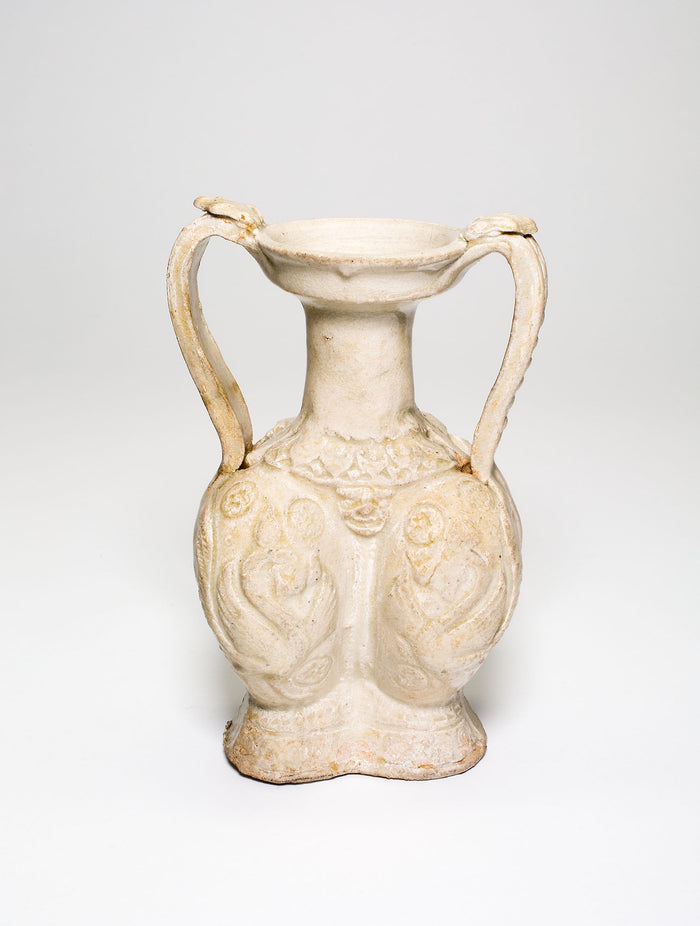 Double-Bodied Amphora Vase: China,16x12