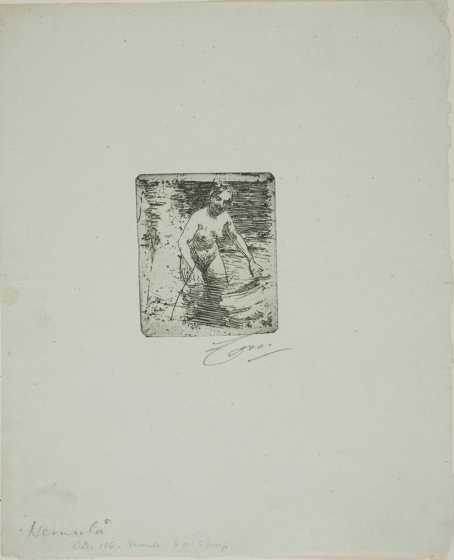 Hemulå I -  Anders Zorn,  Poster Print Wall Art