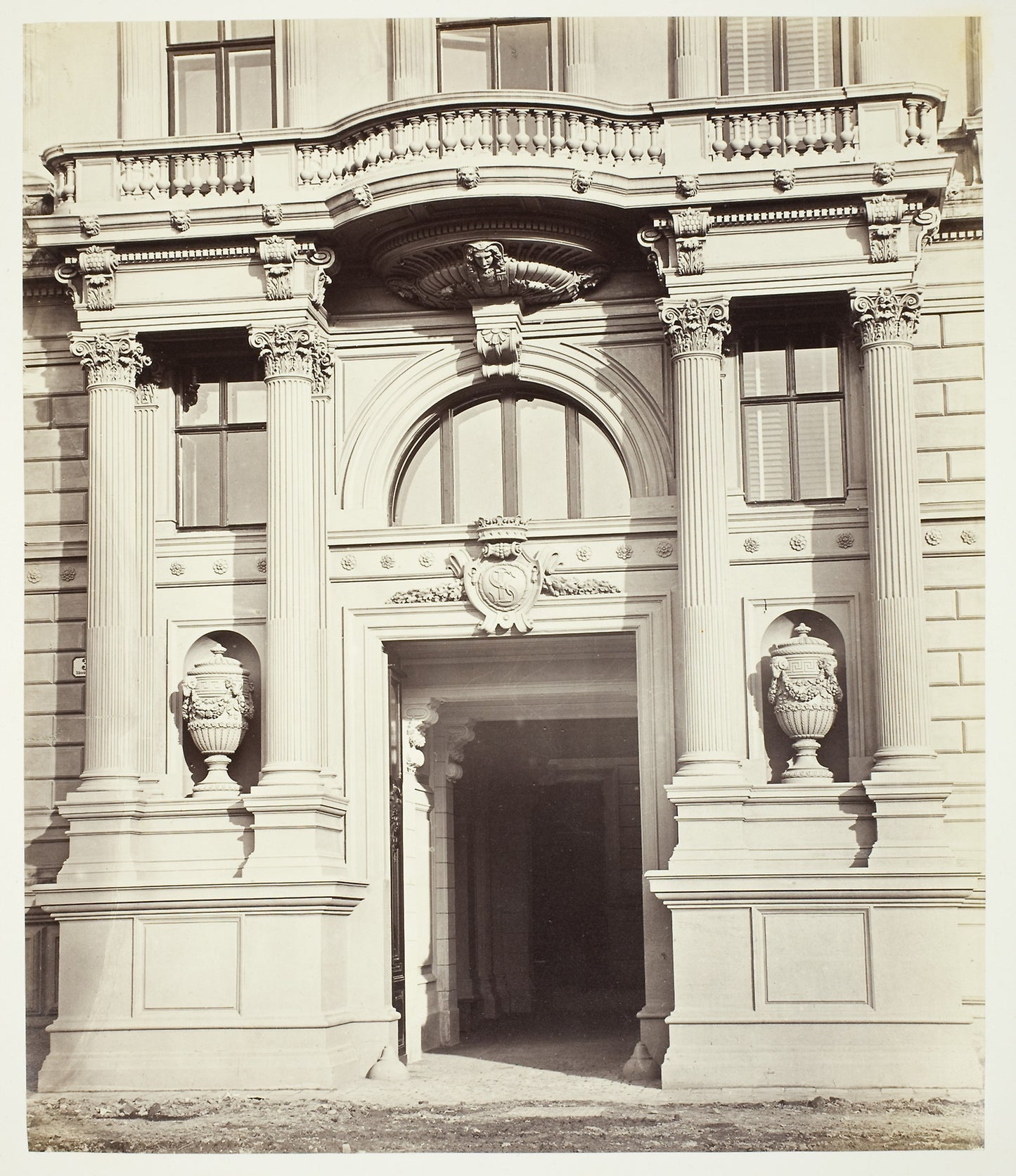 Albrechtsgasse No. 3, Portal am Wohnhause des Friedrich Ritter von Schey -  Artist unknown ,  Poster Print Wall Art