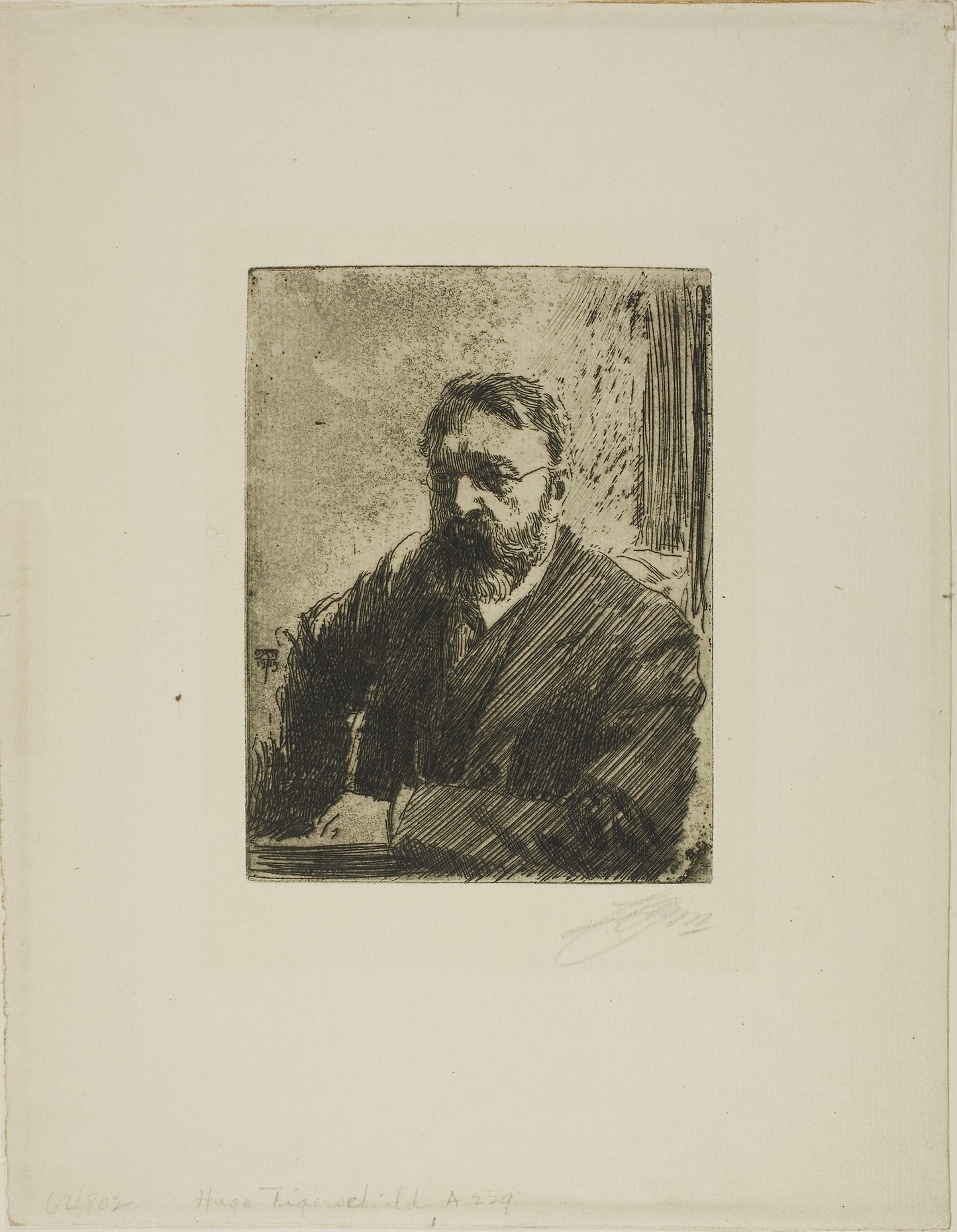 Hugo Tigerschiöld -  Anders Zorn,  Poster Print Wall Art