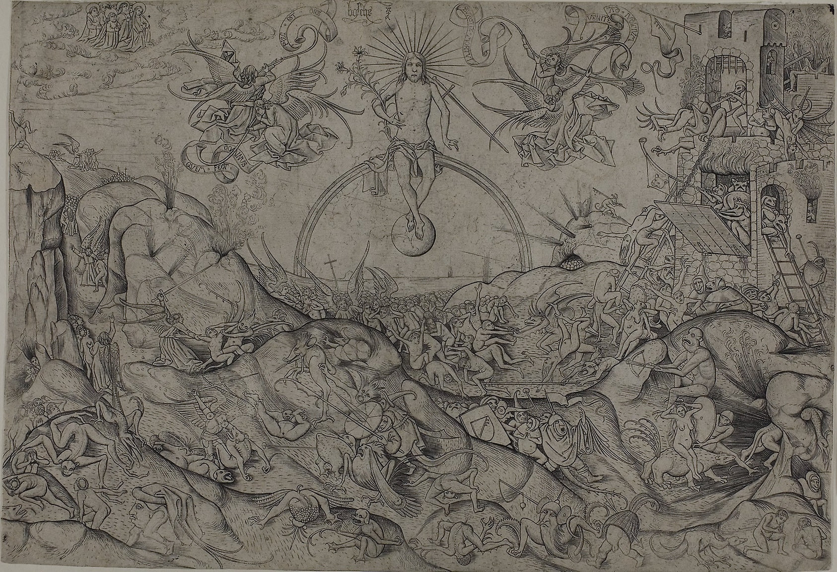 The Last Judgment: Alart du Hameel (Netherlandish, c. 1449–c. 1506),16x12"(A3) Poster