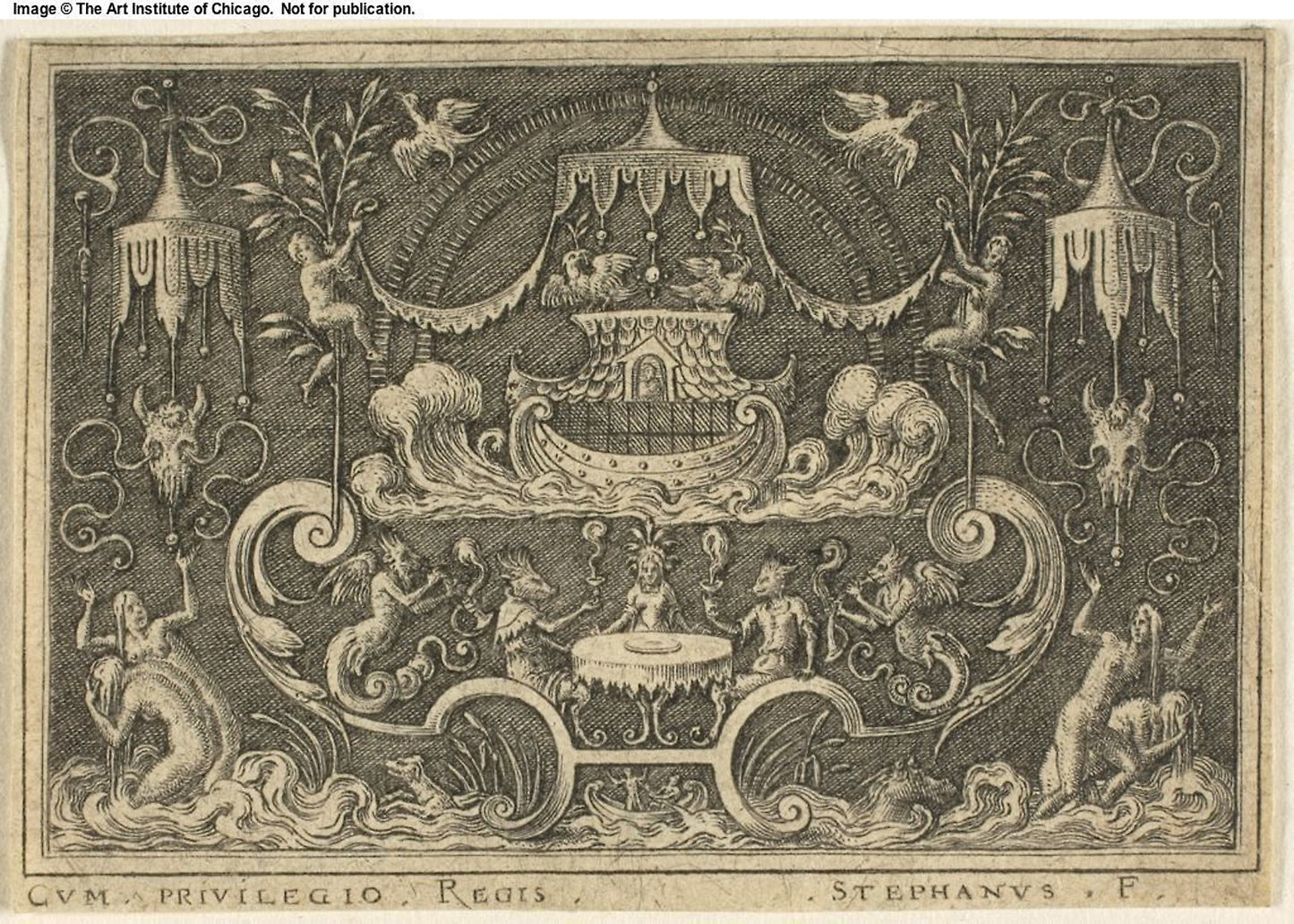 The Flood -  Etienne Delaune,  Poster Print Wall Art