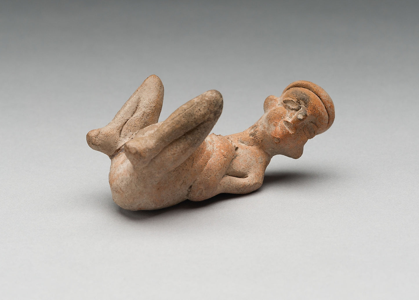 Seated Female Figure Giving Birth -  Colima,  Poster Print Wall Art