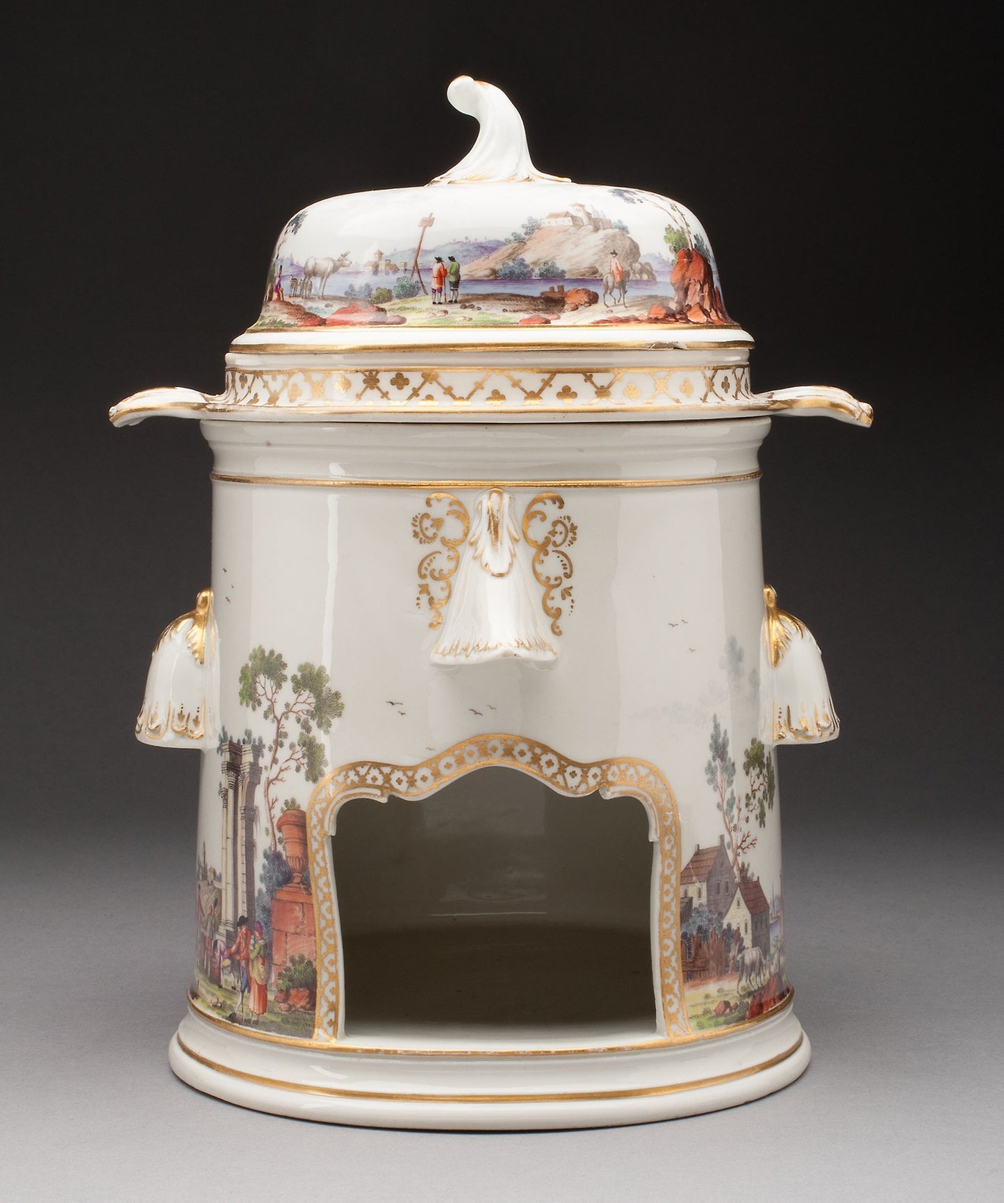 Food Warmer (Réchaud) -  Nymphenburg Porcelain Manufactory,  Poster Print Wall Art