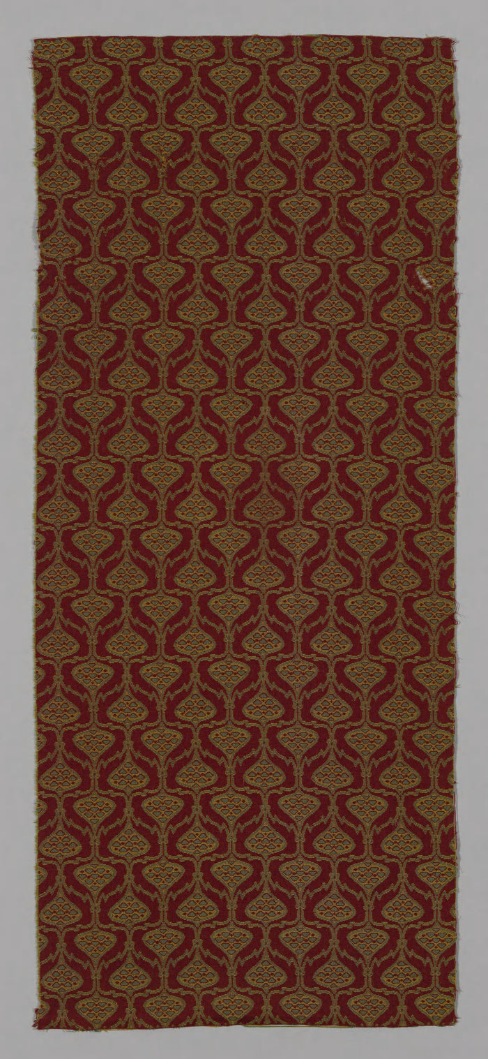 Panel: Designed: Arthur Heygate Mackmurdo (English, 1851–1942),16x12