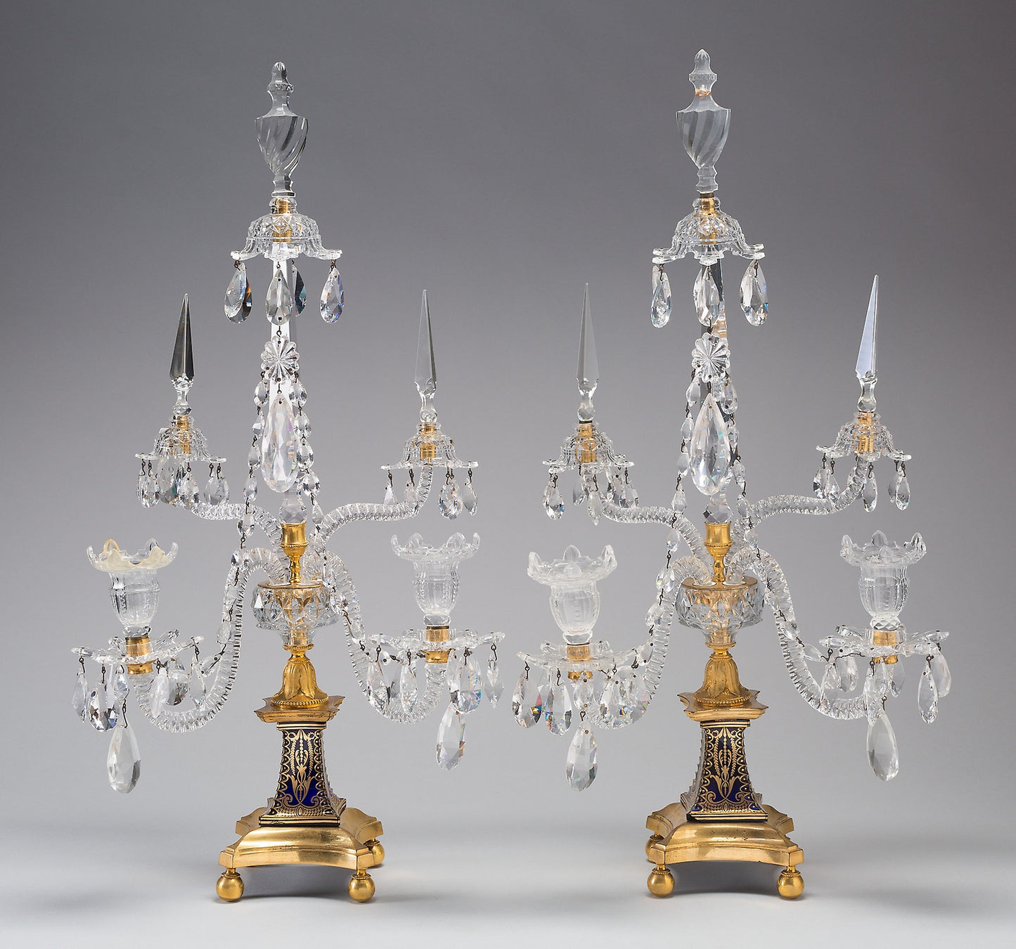Two Candelabra -  England,  Poster Print Wall Art