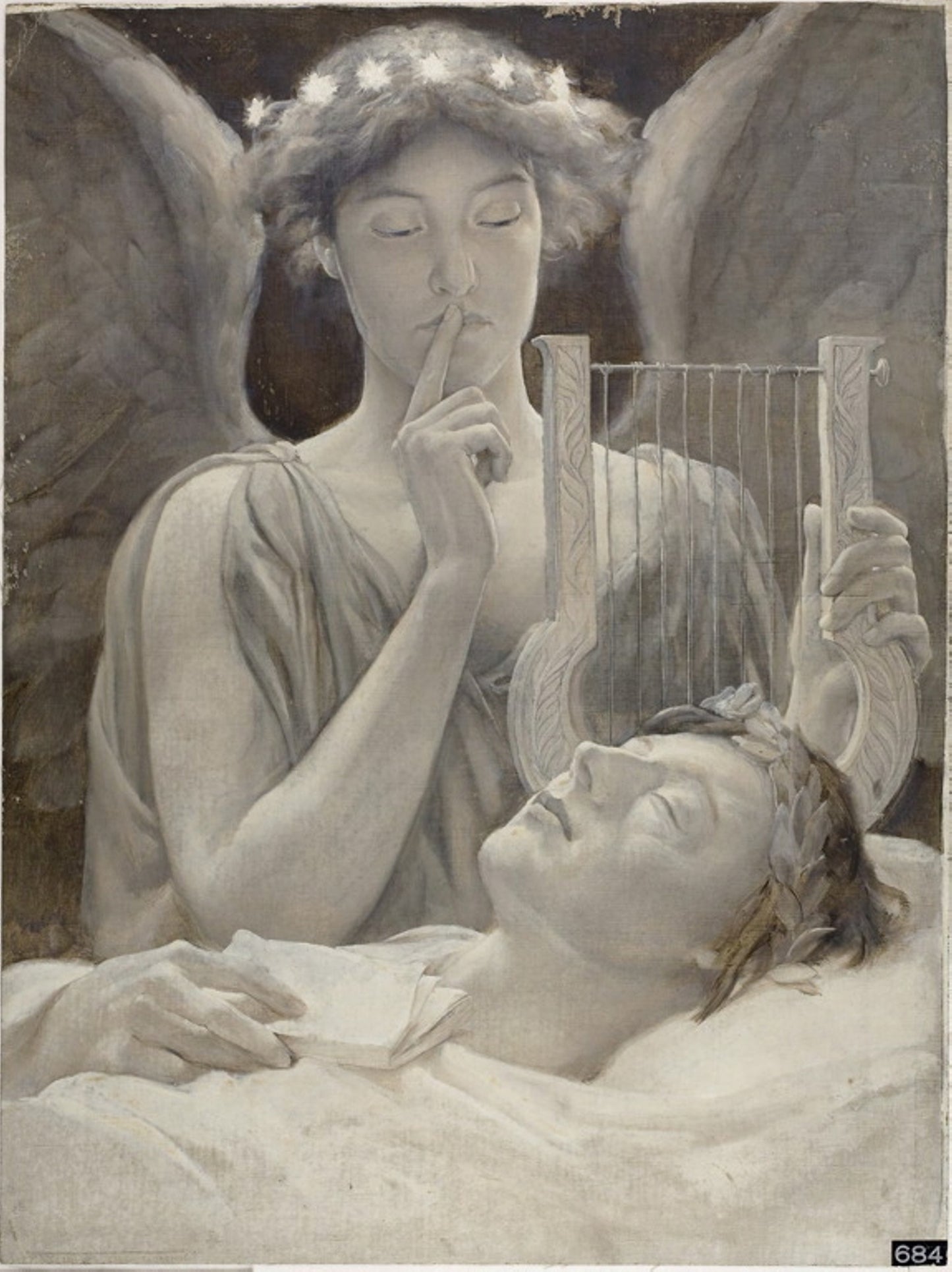 Keats' Last Sonnet -  Will Hicock Low,  Poster Print Wall Art
