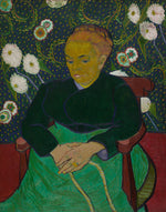Madame Roulin Rocking the Cradle (La berceuse): Vincent van Gogh,16x12"(A3) Poster