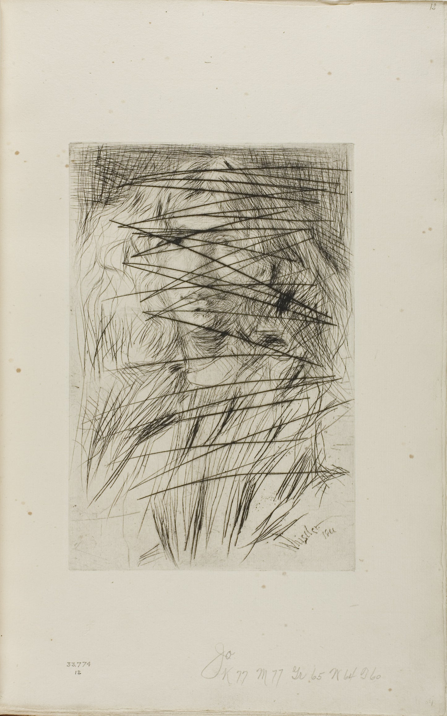 Jo -  James McNeill Whistler,  Poster Print Wall Art