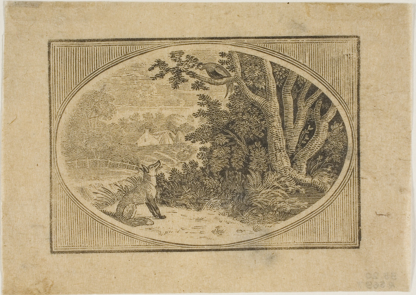 Fable -  Thomas Bewick,  Poster Print Wall Art