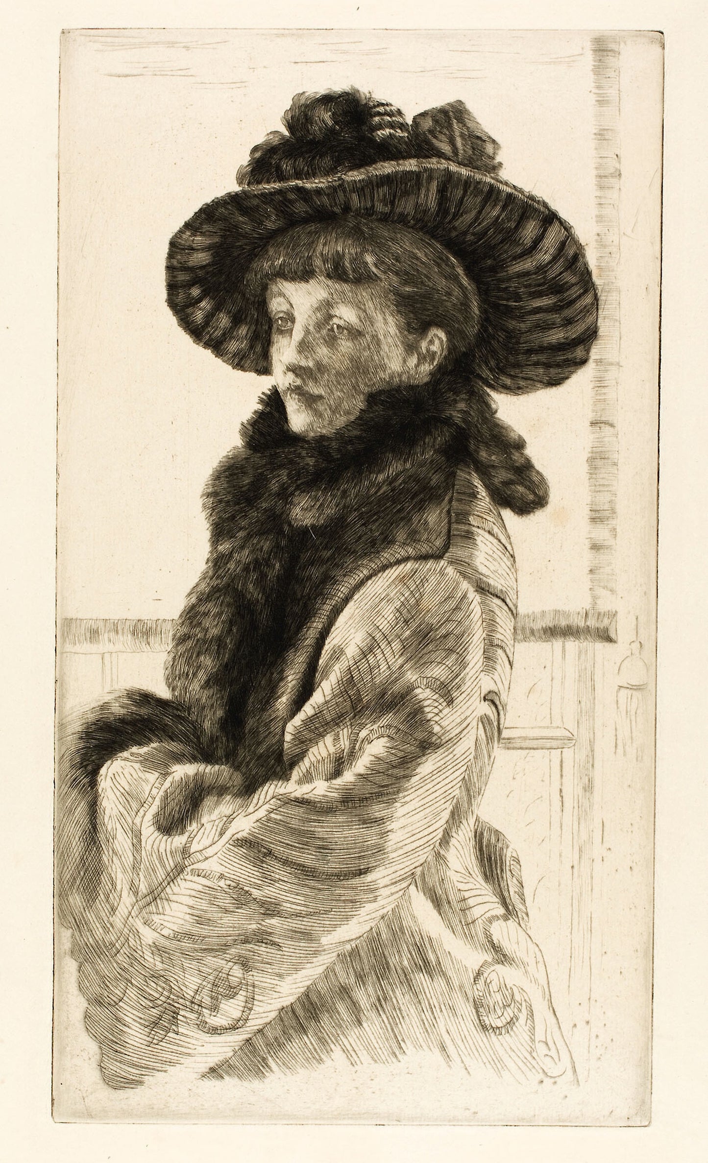 Mavourneen -  James Tissot,  Poster Print Wall Art