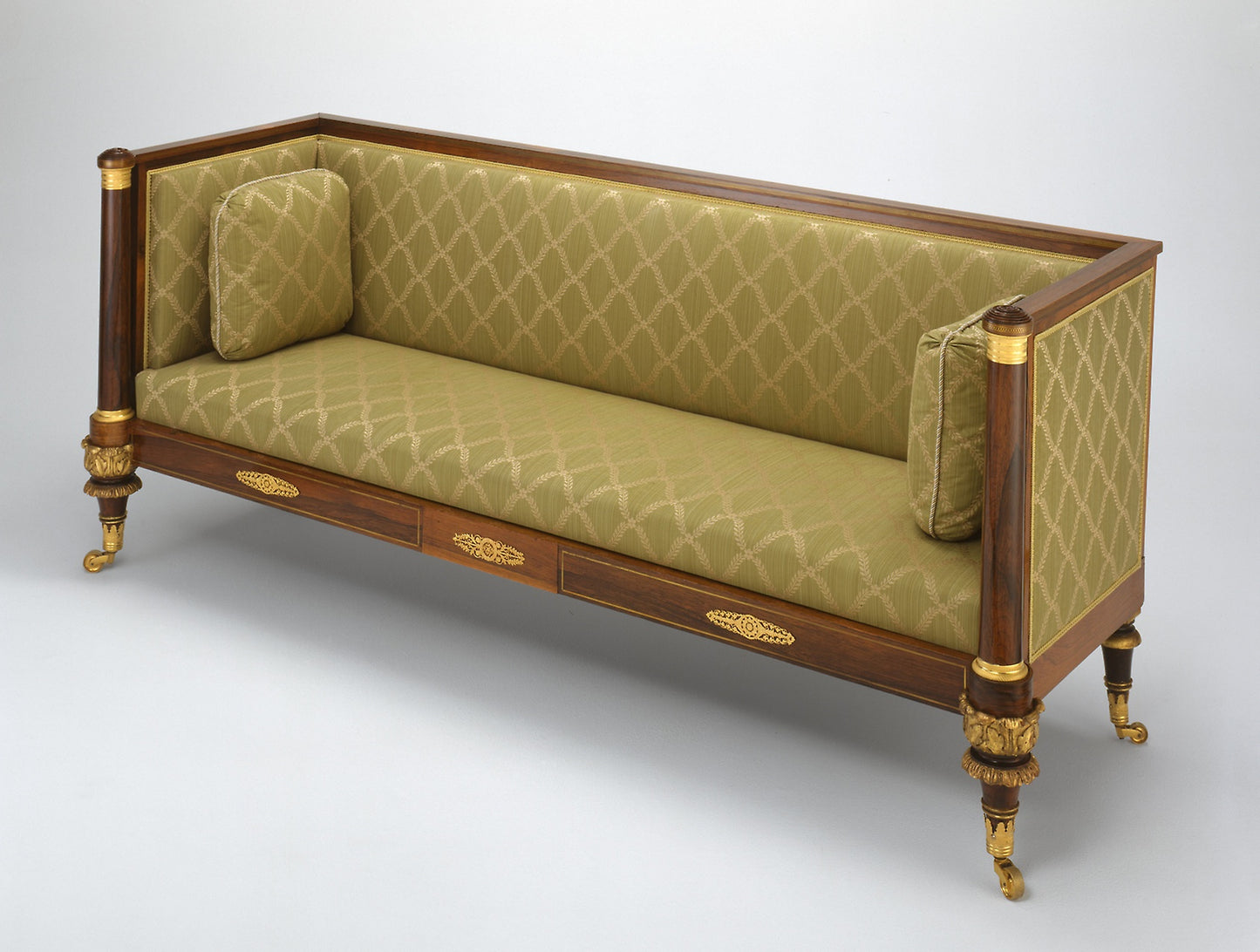 Box Sofa -  Attributed to Duncan Phyfe,  Poster Print Wall Art