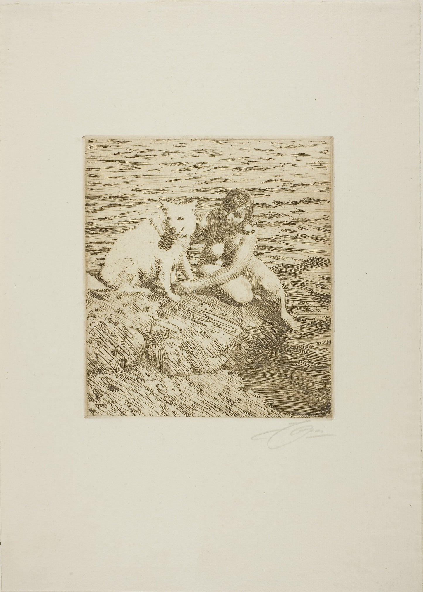 Sappo -  Anders Zorn,  Poster Print Wall Art