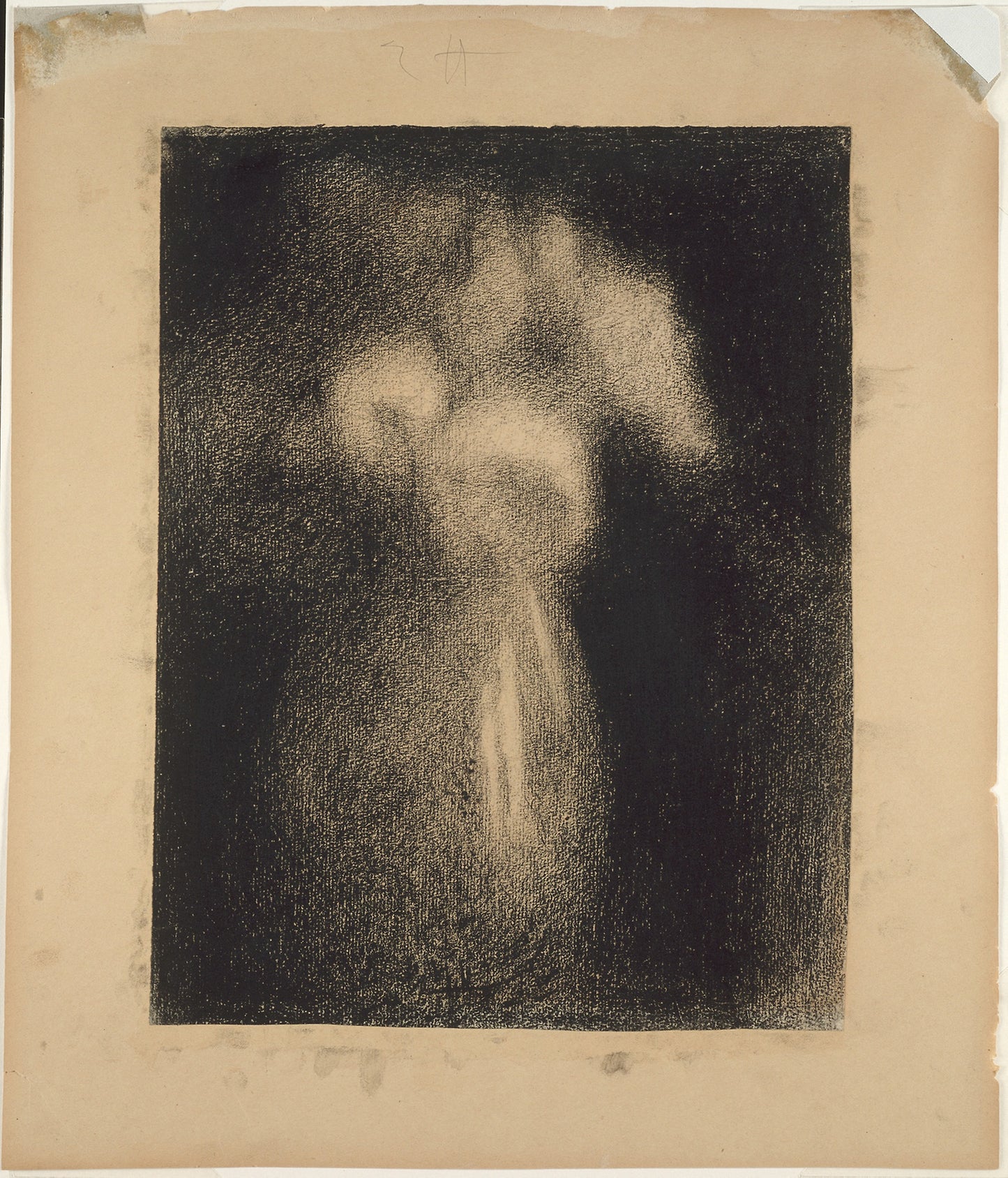 Roses in a Vase: Georges Seurat,16x12"(A3) Poster