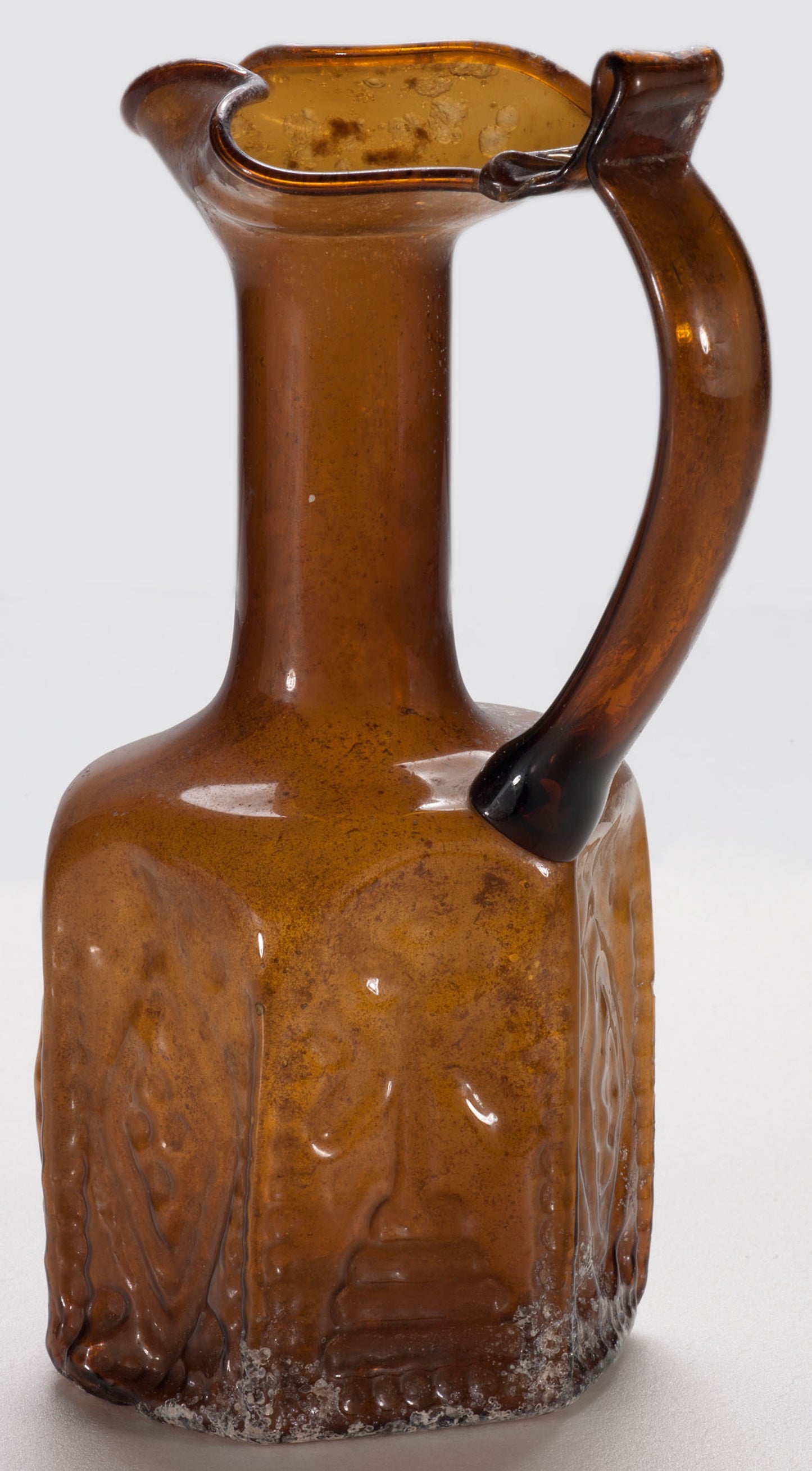 Pilgrimage Jug with Christian Symbols -  Byzantine; Jerusalem,  Poster Print Wall Art