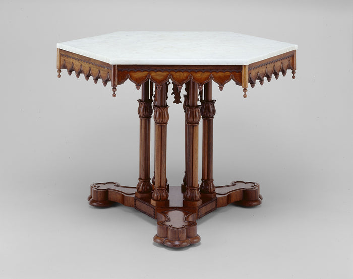 Belmead Center table: Alexander Jackson Davis,16x12