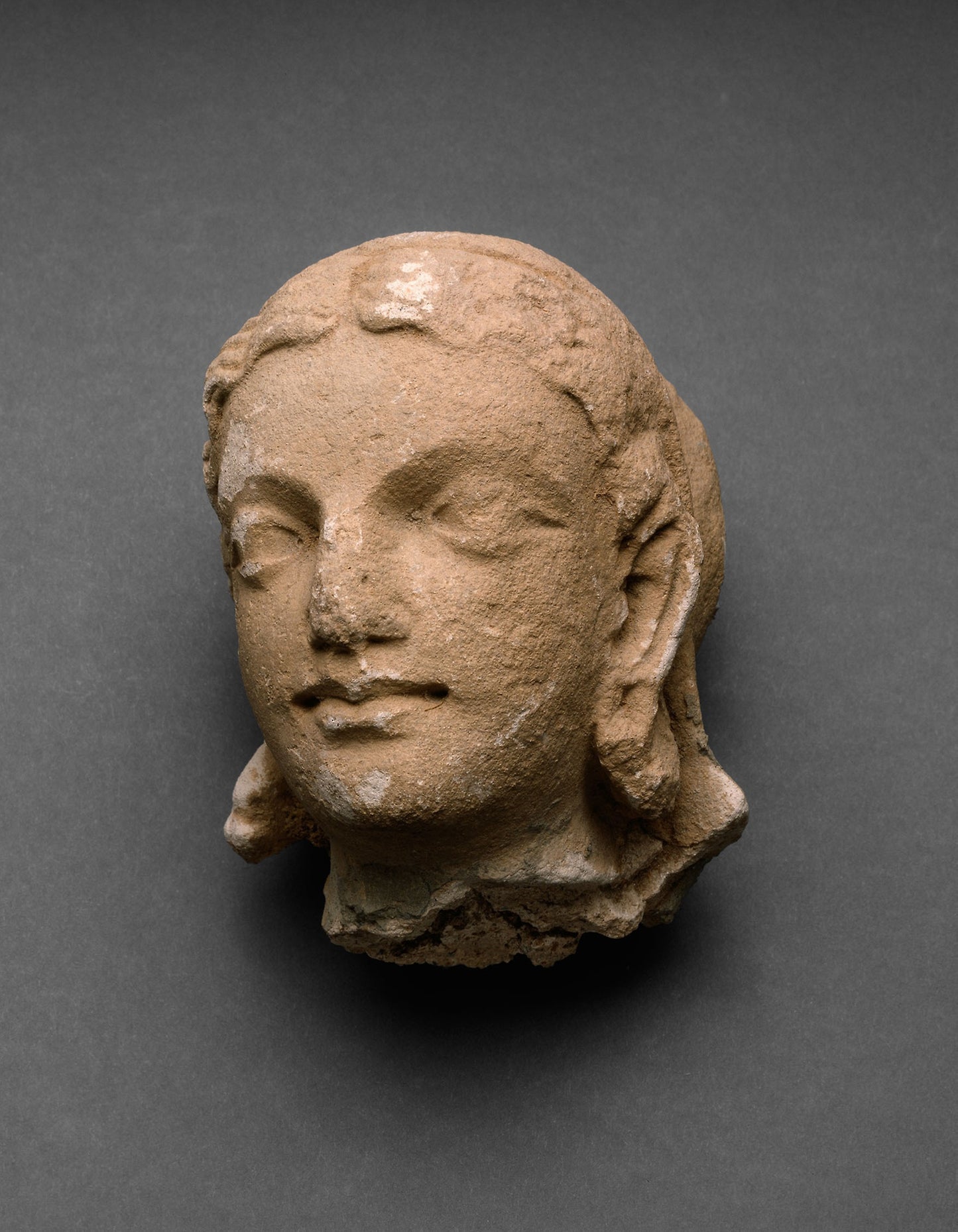 Head of a Female Adorant -  Afghanistan or Pakistan,  Poster Print Wall Art