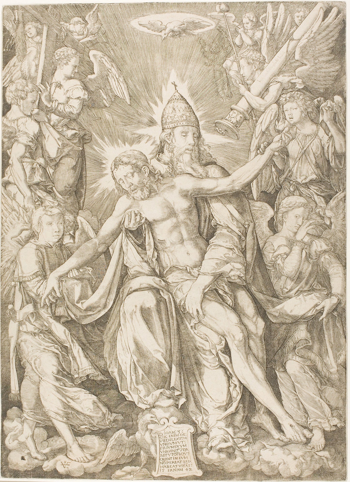 The Trinity -  Johann Ladenspelder,  Poster Print Wall Art