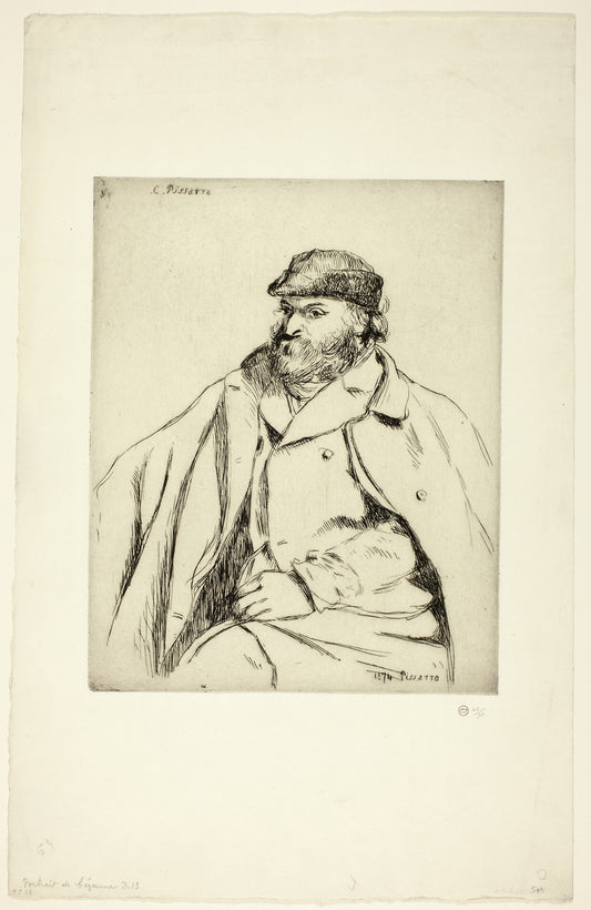 Paul Cézanne: Camille Pissarro,16x12"(A3) Poster
