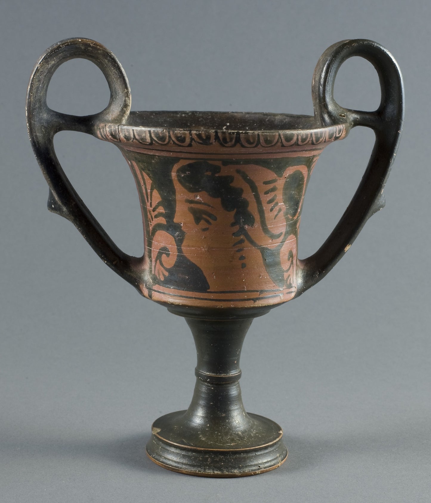 Kantharos (Drinking Cup) -  Greek; Apulia, Italy,  Poster Print Wall Art