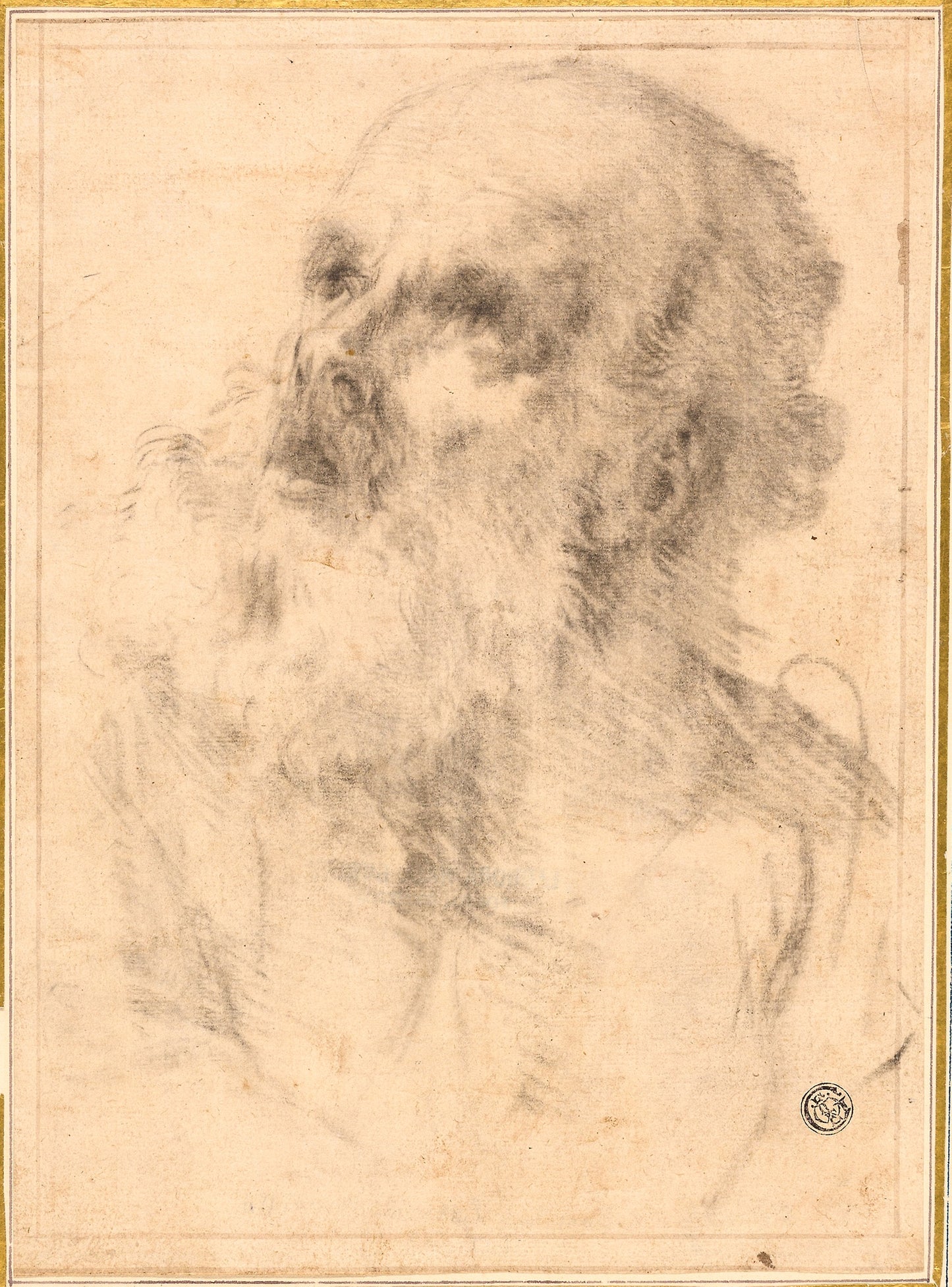 Head of an Old Man -  Bartolomé Estéban Murillo,  Poster Print Wall Art