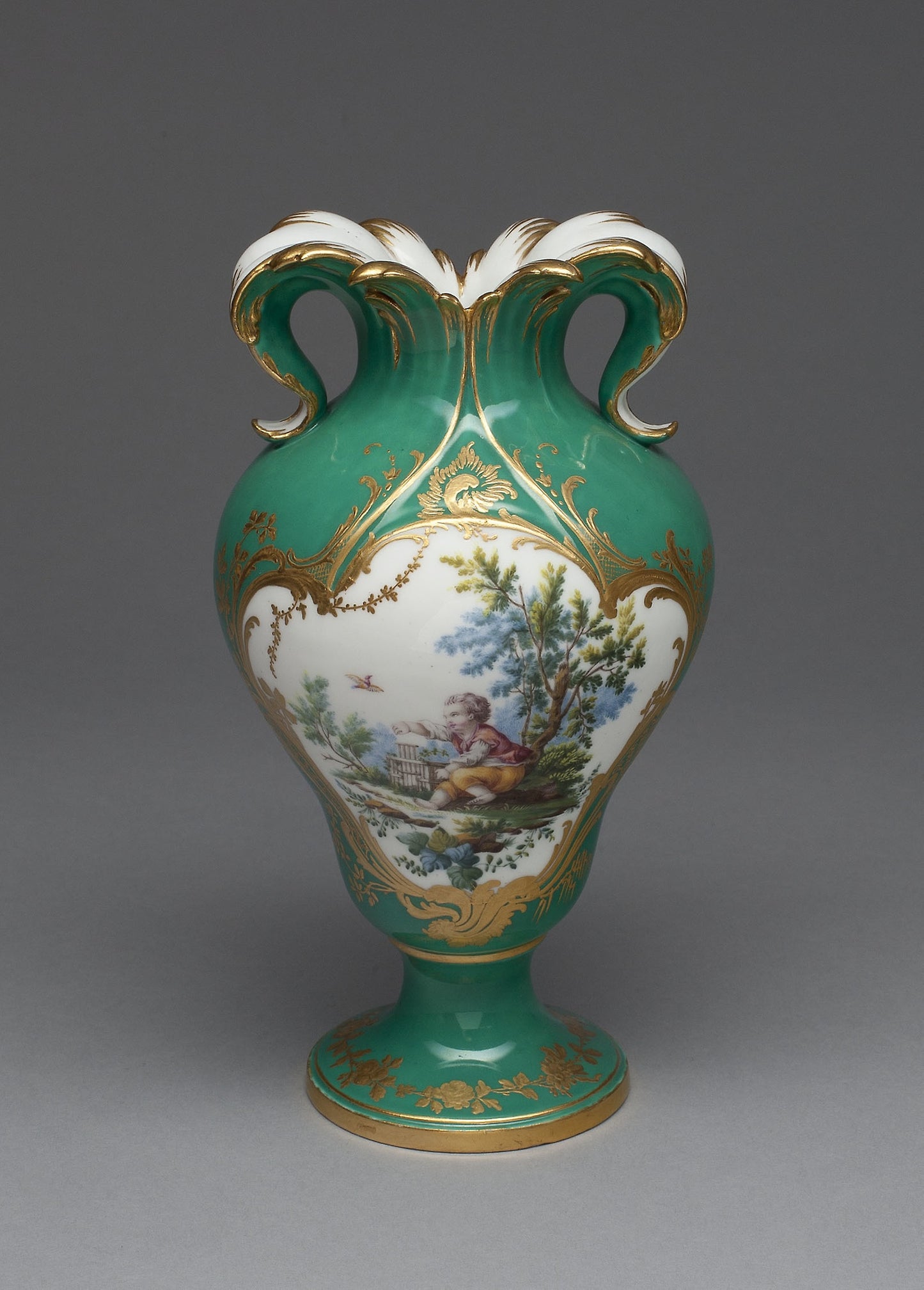 Vase (Vase à oreilles) -  Sèvres Porcelain Manufactory,  Poster Print Wall Art