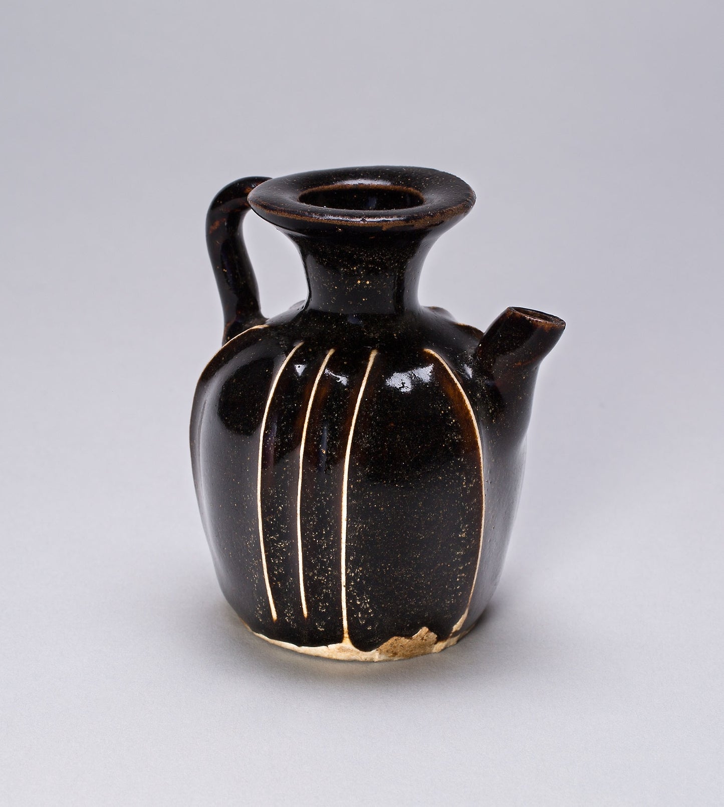 Handled Ewer with Vertical Ribs -  China,  Poster Print Wall Art
