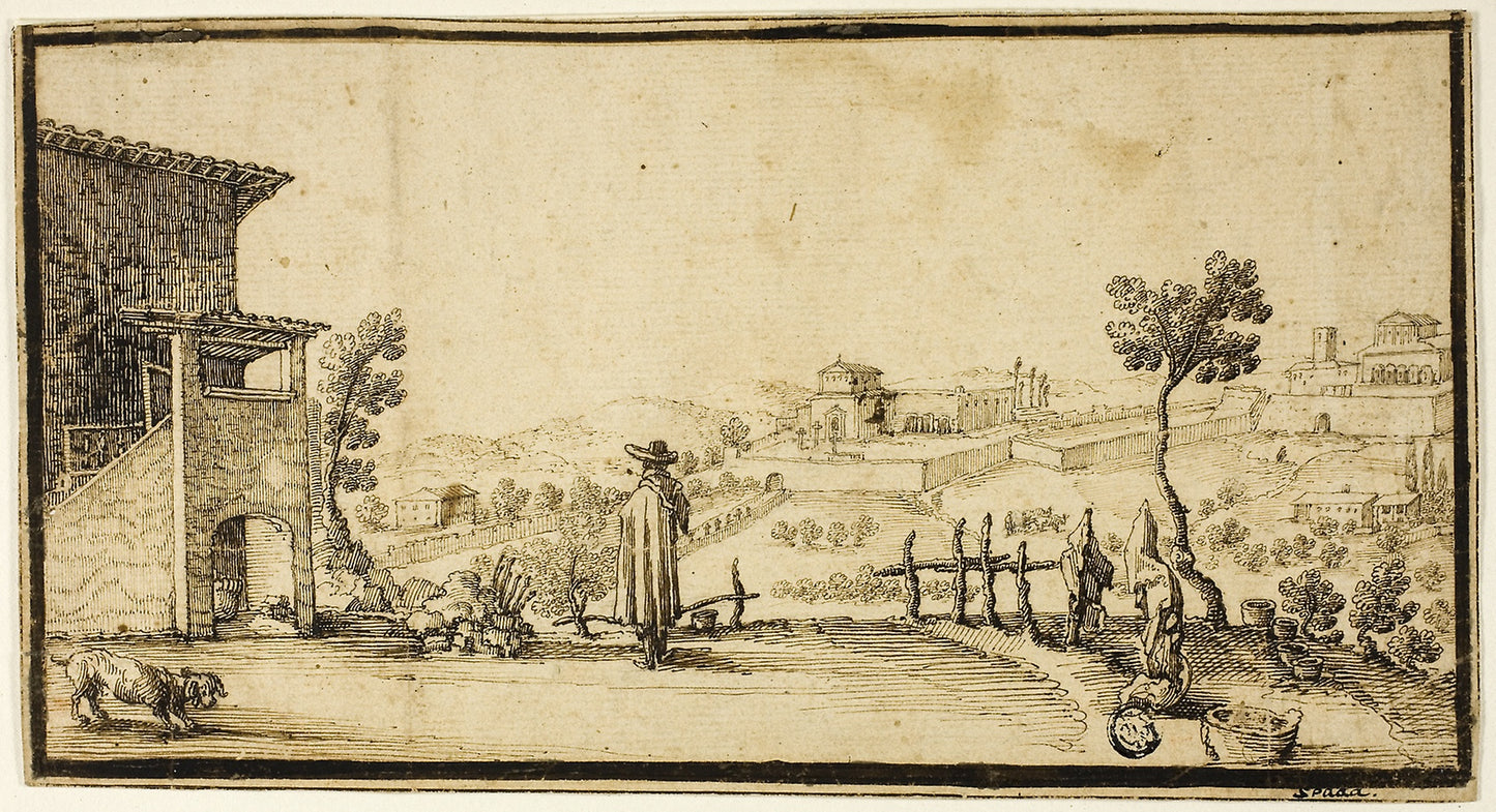 View of San Miniato and San Francesco al Monte Outside Florence -  Valerio Spada,  Poster Print Wall Art
