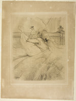 In Bed: Henri de Toulouse-Lautrec,16x12"(A3) Poster