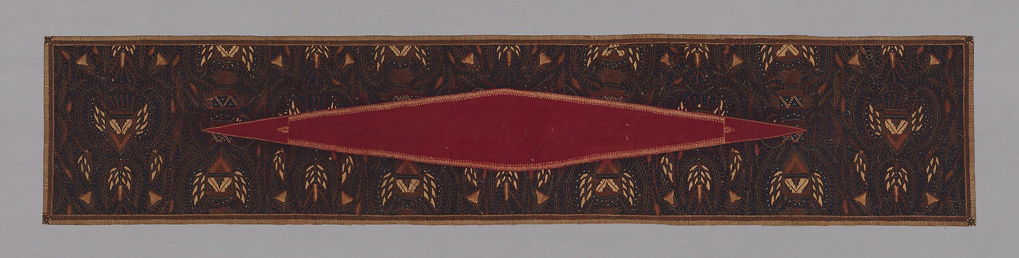 Ceremonial Undergarment (Kamen) -  Indonesia, central and north Coast Java for Sumatran market,  Poster Print Wall Art