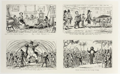 Advice "To Those About to Marry" - Buy Cheap Furniture from George Cruikshank's Steel Etchings to The Comic Almanacks: 1835-1853 (top left): George Cruikshank (English, 1792-1878),16x12"(A3) Poster